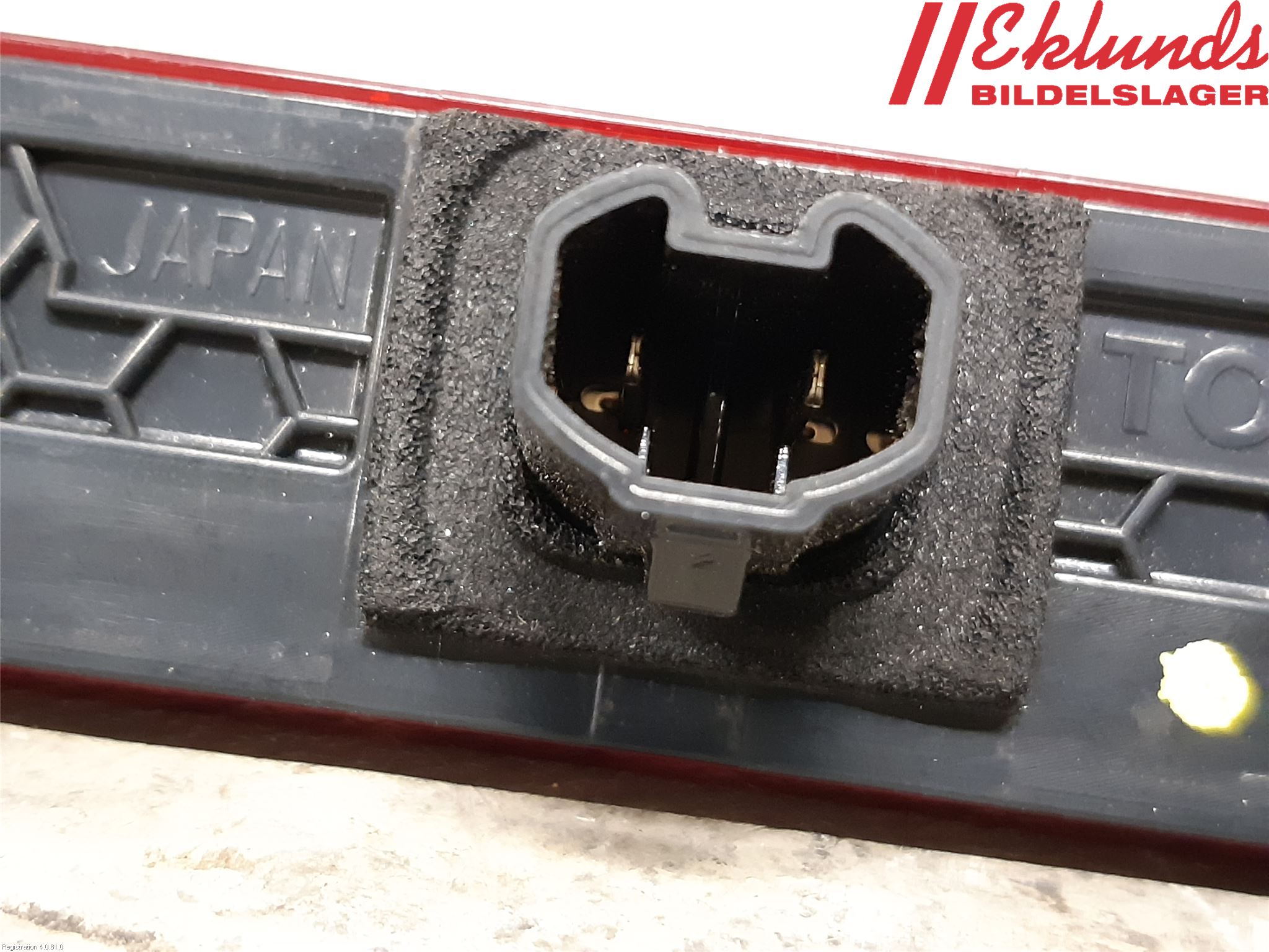 Toyota COROLLA 19- Bromsljus Bakruta