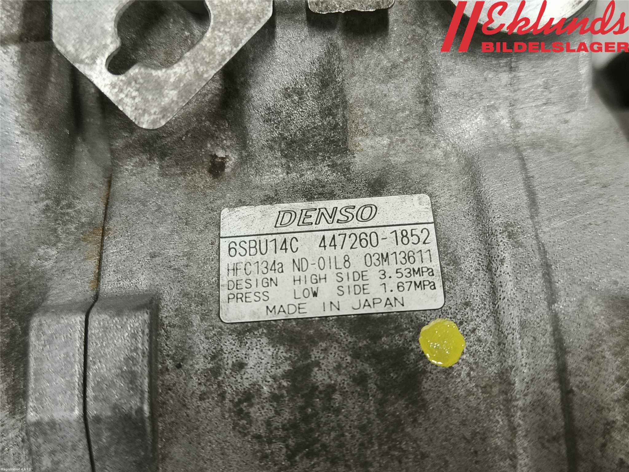 BMW 1 E87/81 5D/3D 03-11 Ac Kompressor