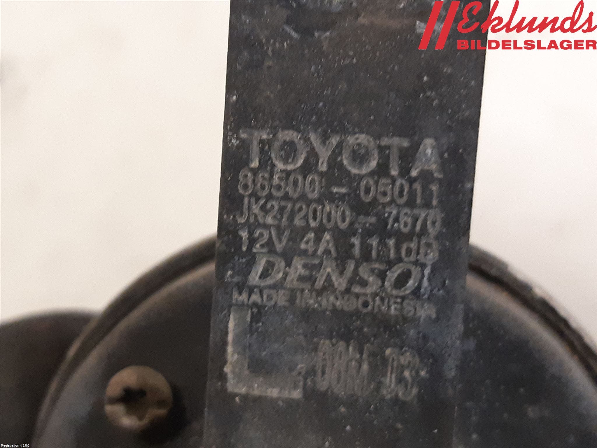 Toyota AVENSIS 09-15 Signalhorn