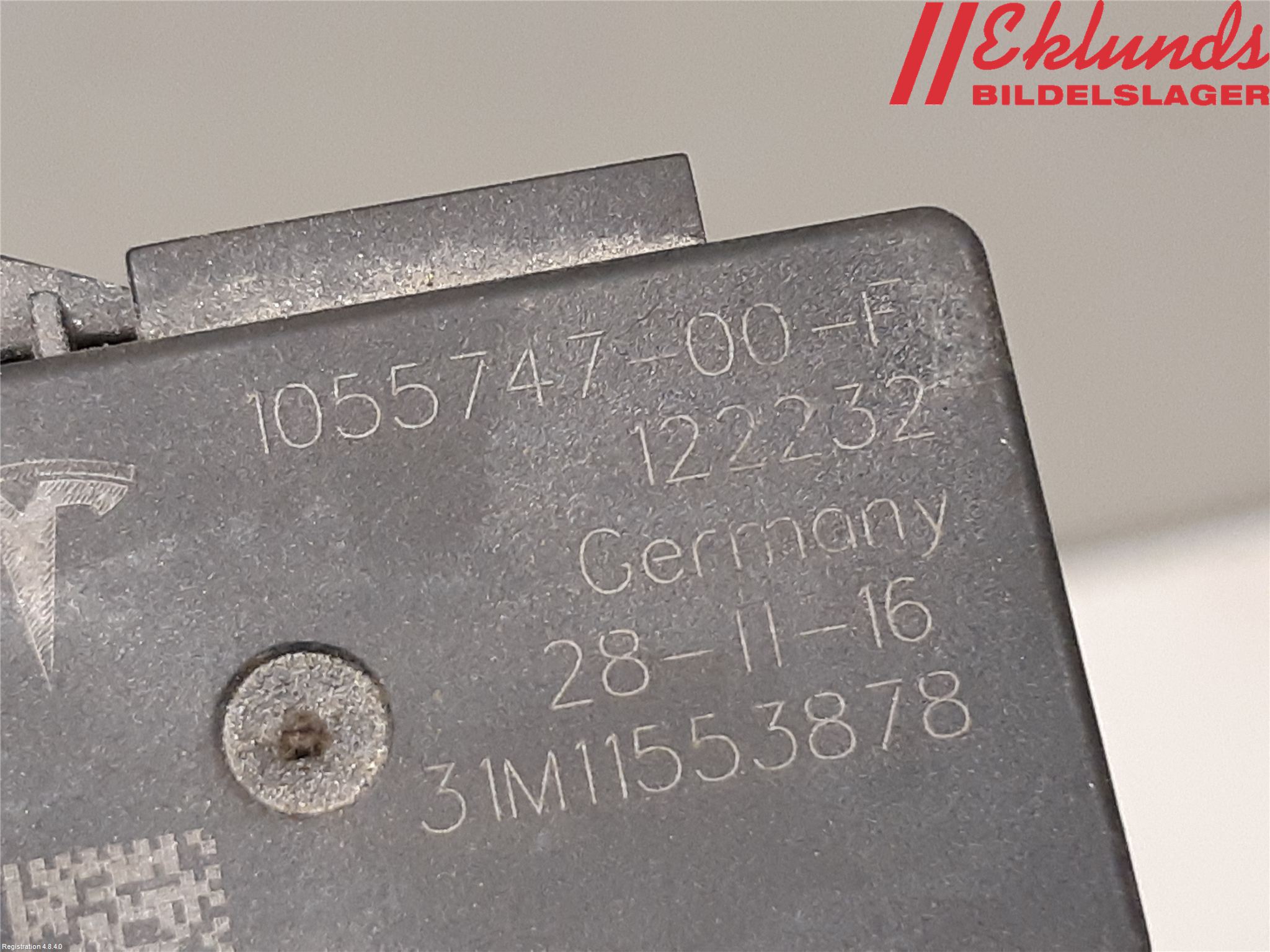 Tesla MODEL X 16- Sensor Övrigt