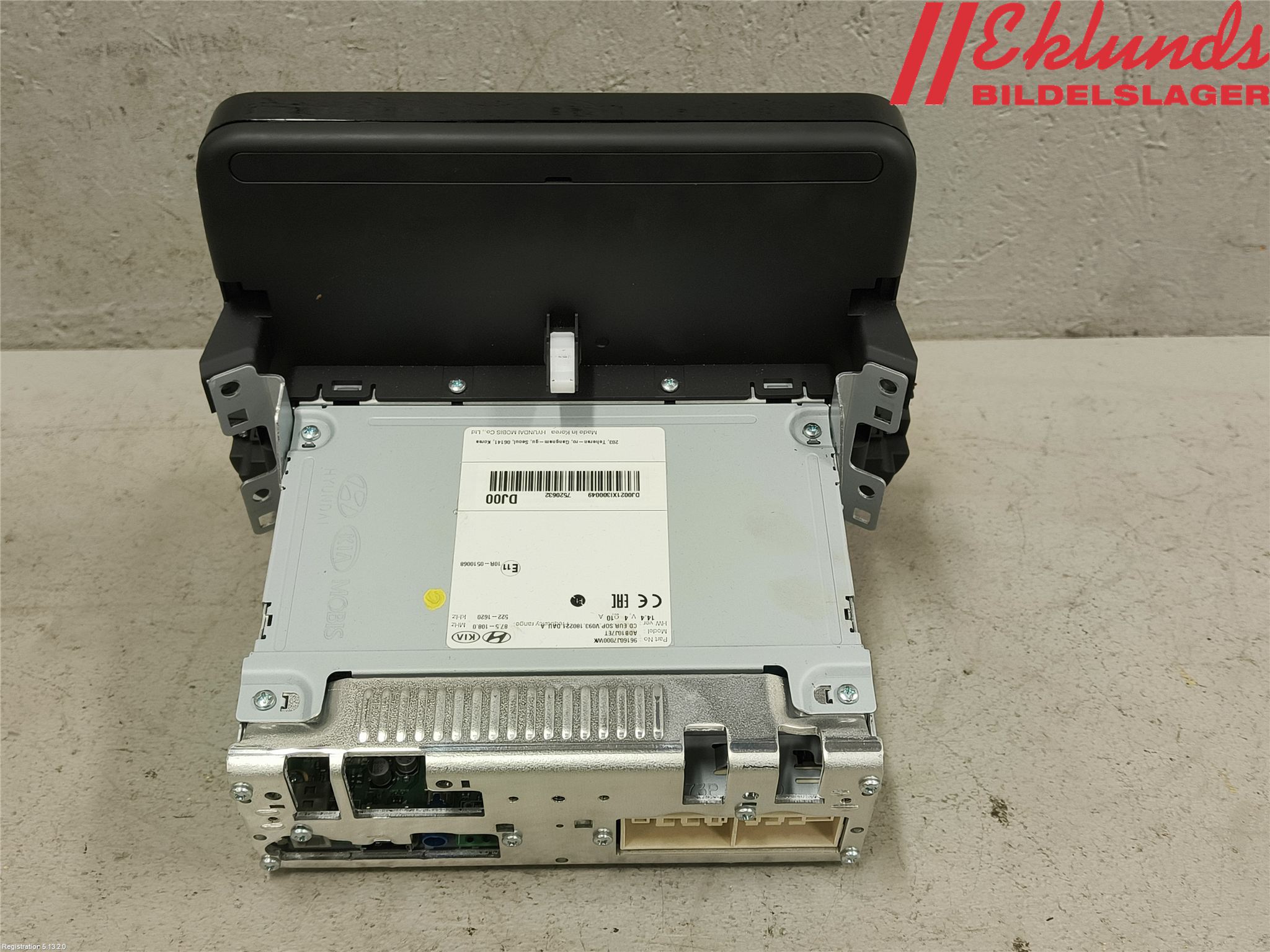 Kia CEED/CEED SW 19- Cd Radio - Multimediapanel