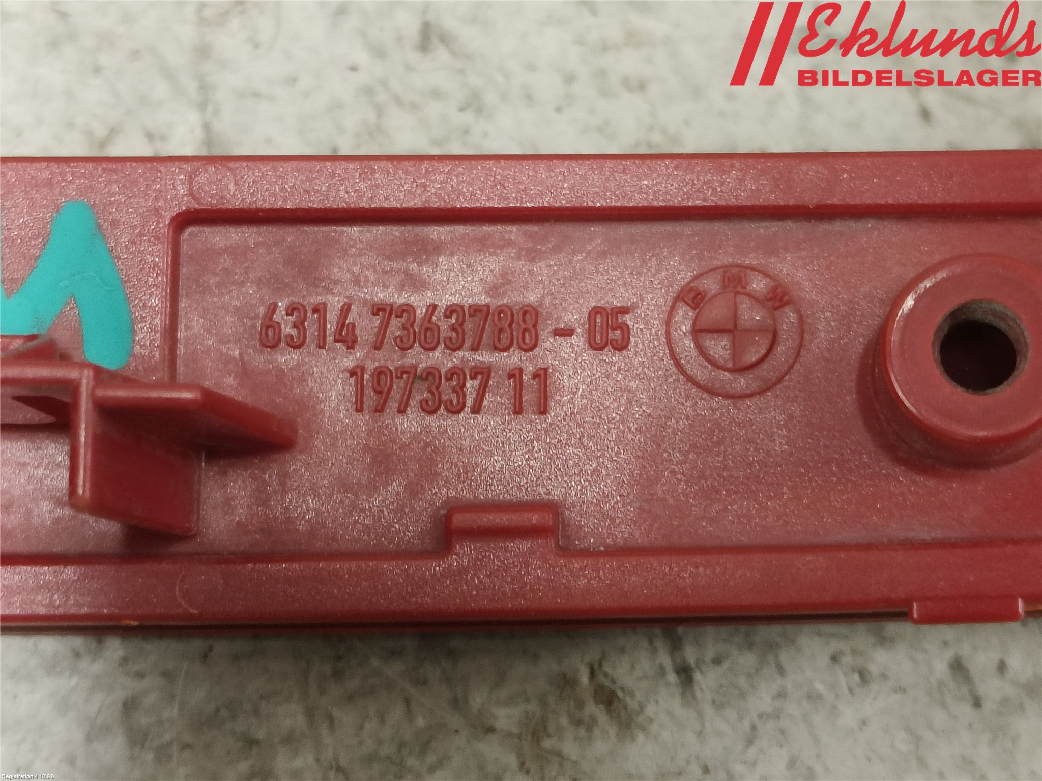 BMW 1 F20/F21 11-19 Dimljus/Reflex Bak