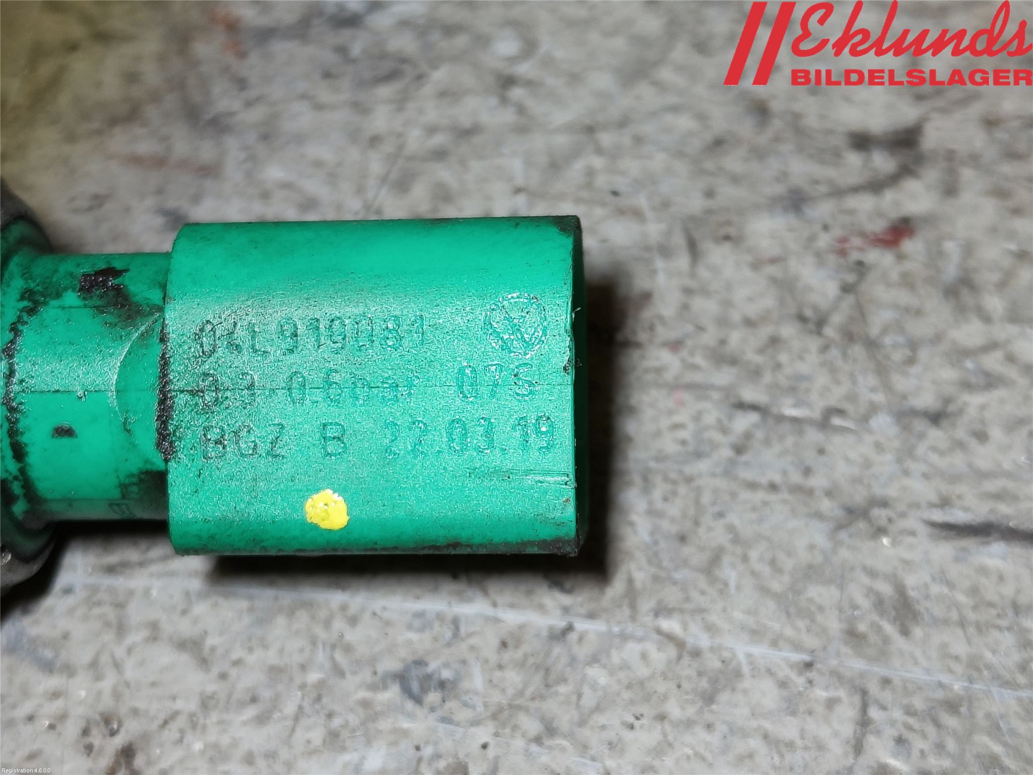 Volkswagen VW CADDY 16-20 Givare Temp-Tryck Avgas