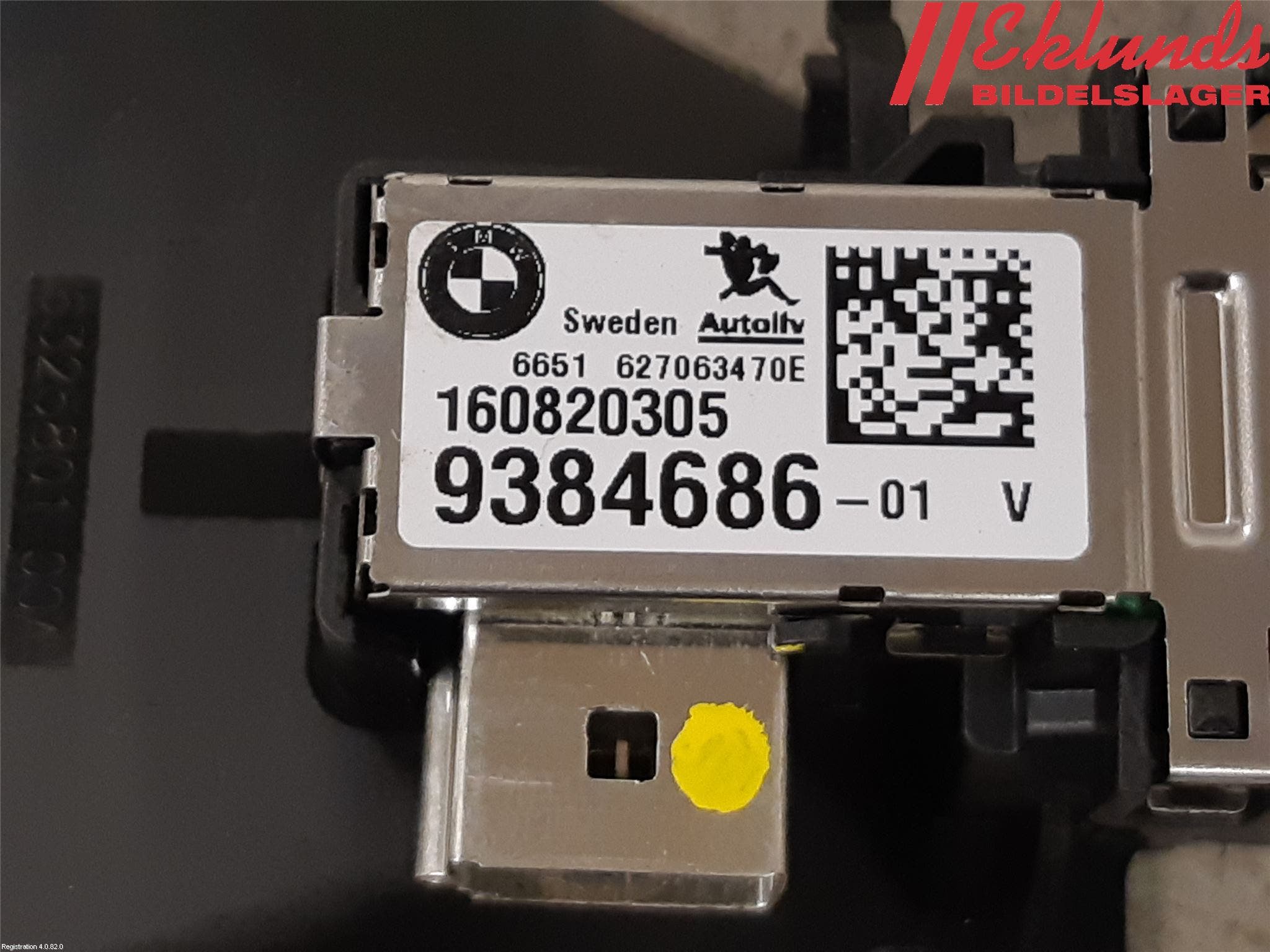 BMW 4 F32/F33/F82/F83 13-20 Sensor Aktivt Kollisionsskydd