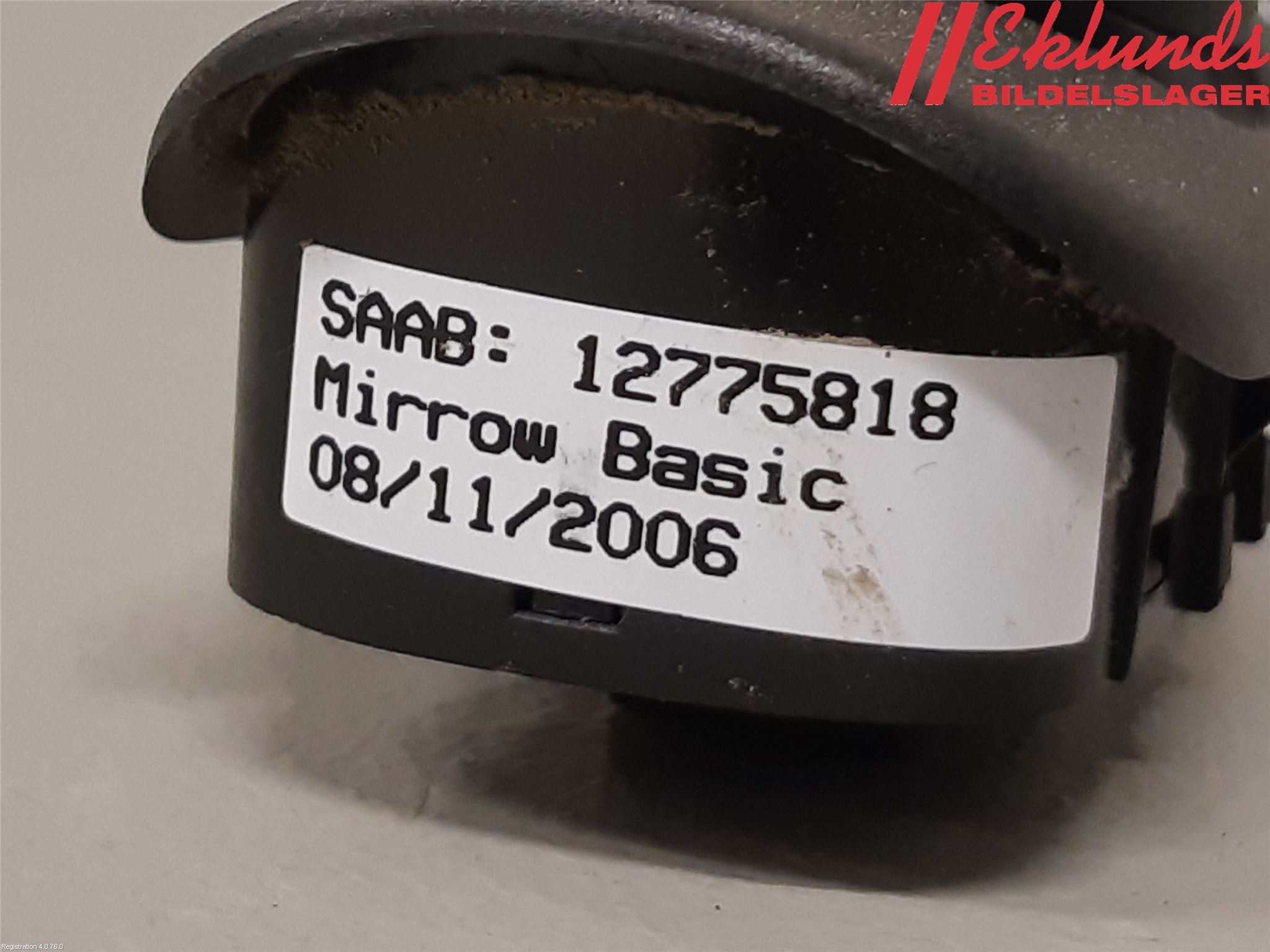 Saab 9-3 VER 2 Strömställare Spegel