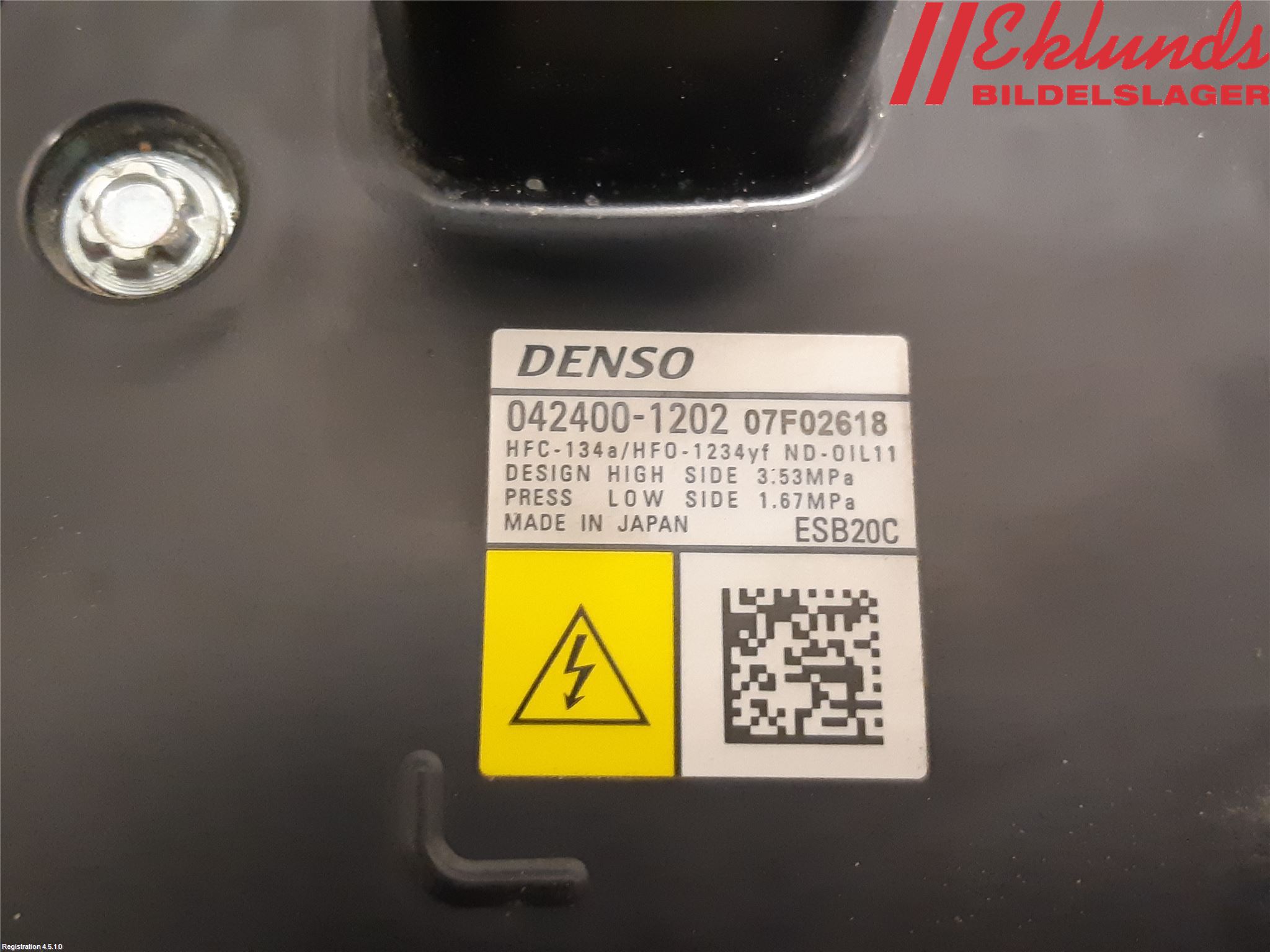 Toyota COROLLA 19- Ac Kompressor