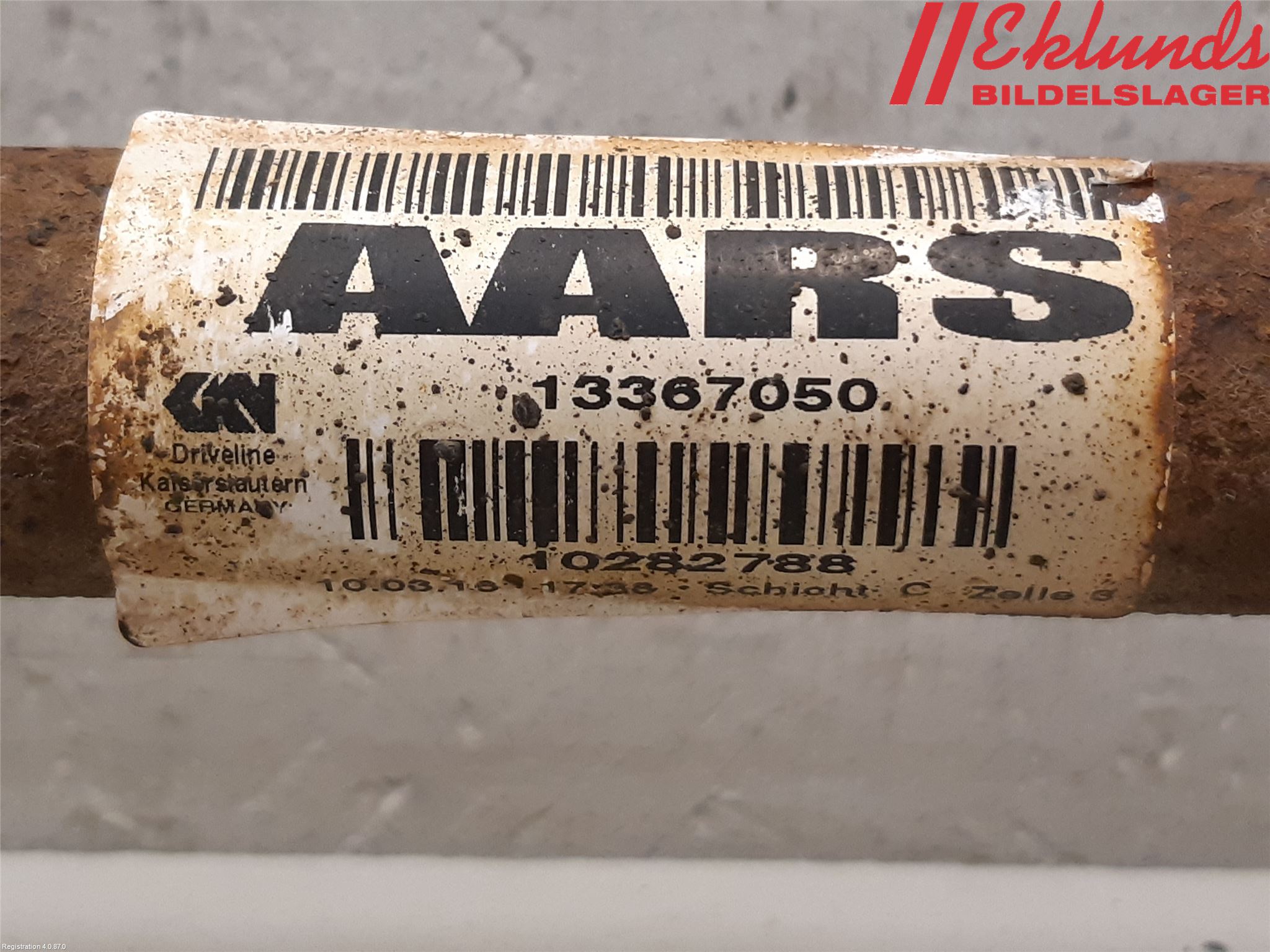 Opel ASTRA K 16-22 Drivaxel Fram Höger