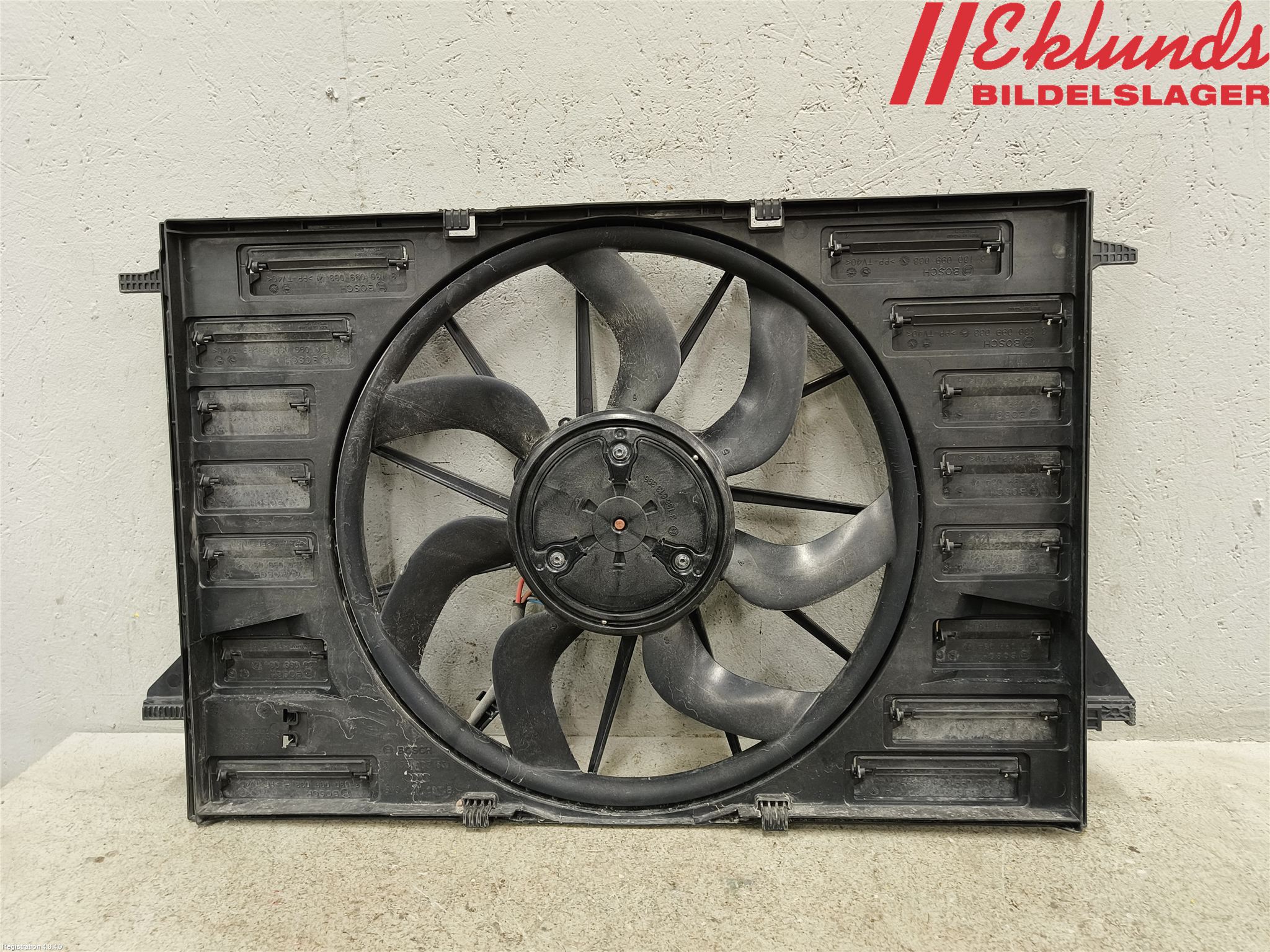 Audi A4/S4 B9 16-19 Kylfläkt El