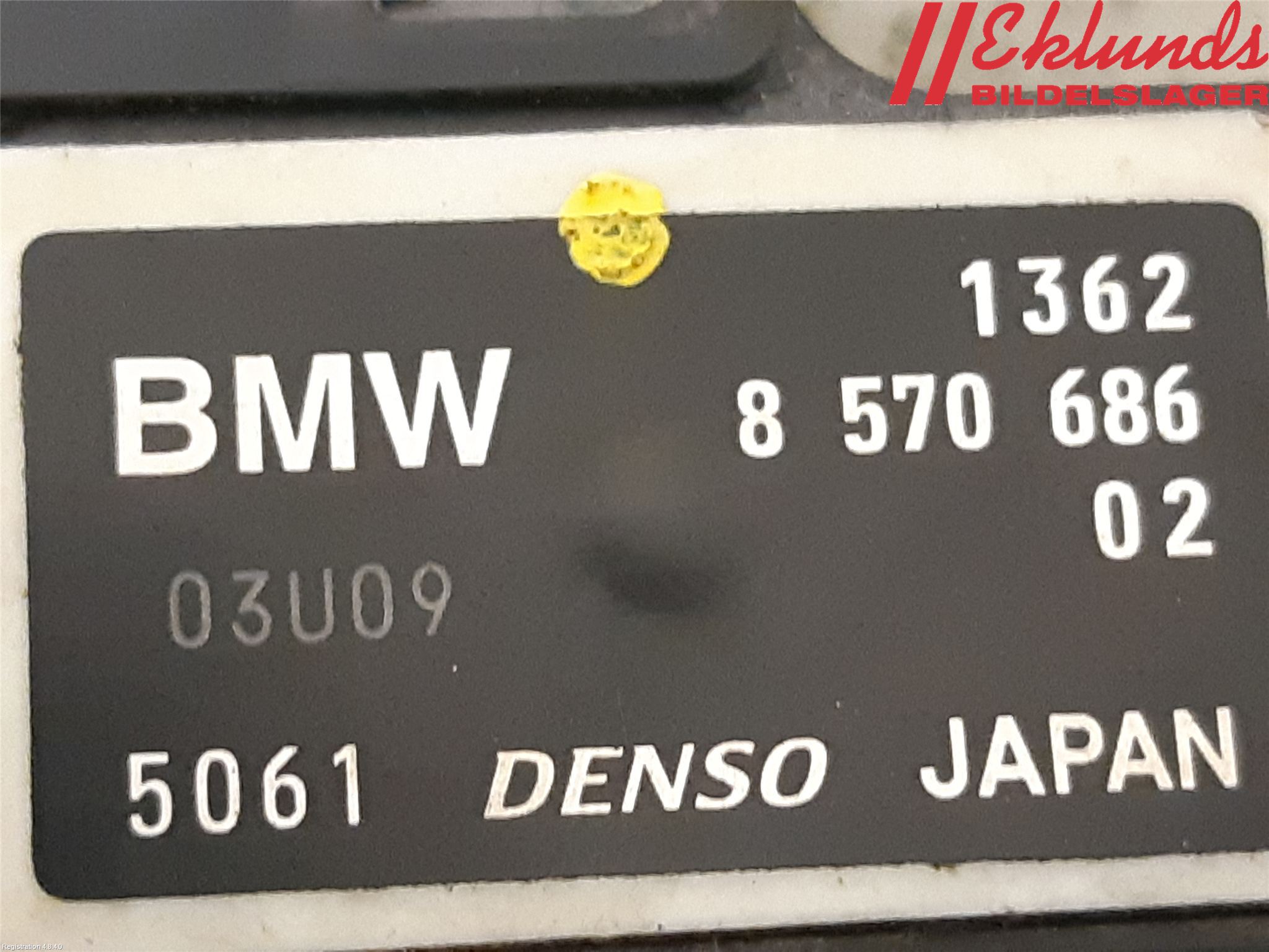 BMW X3 G01 18- Givare Temp-Tryck Avgas