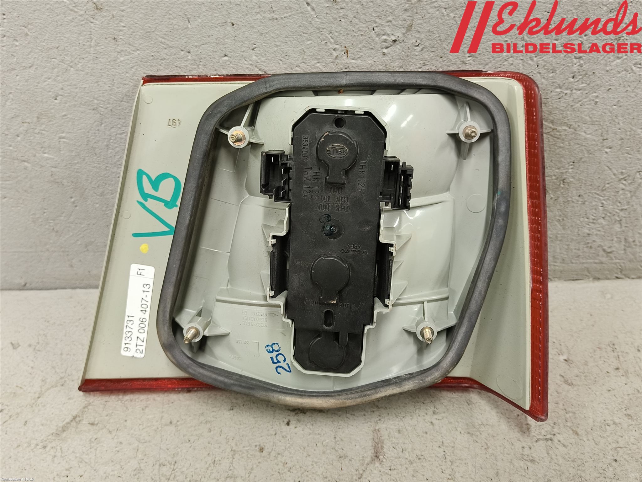 Volvo 940 91-98 Bakljus Lucka Vä