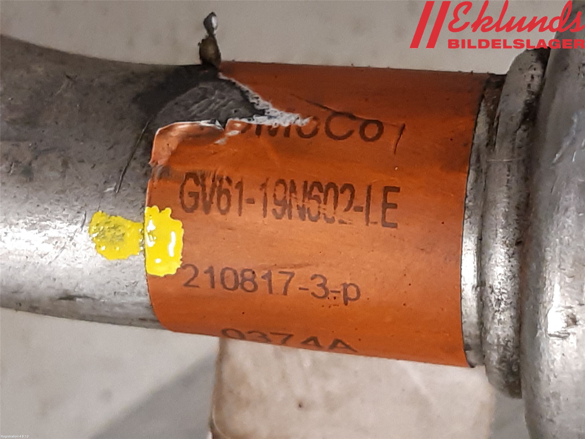 Ford KUGA 17-19 Ac Slang-Rör