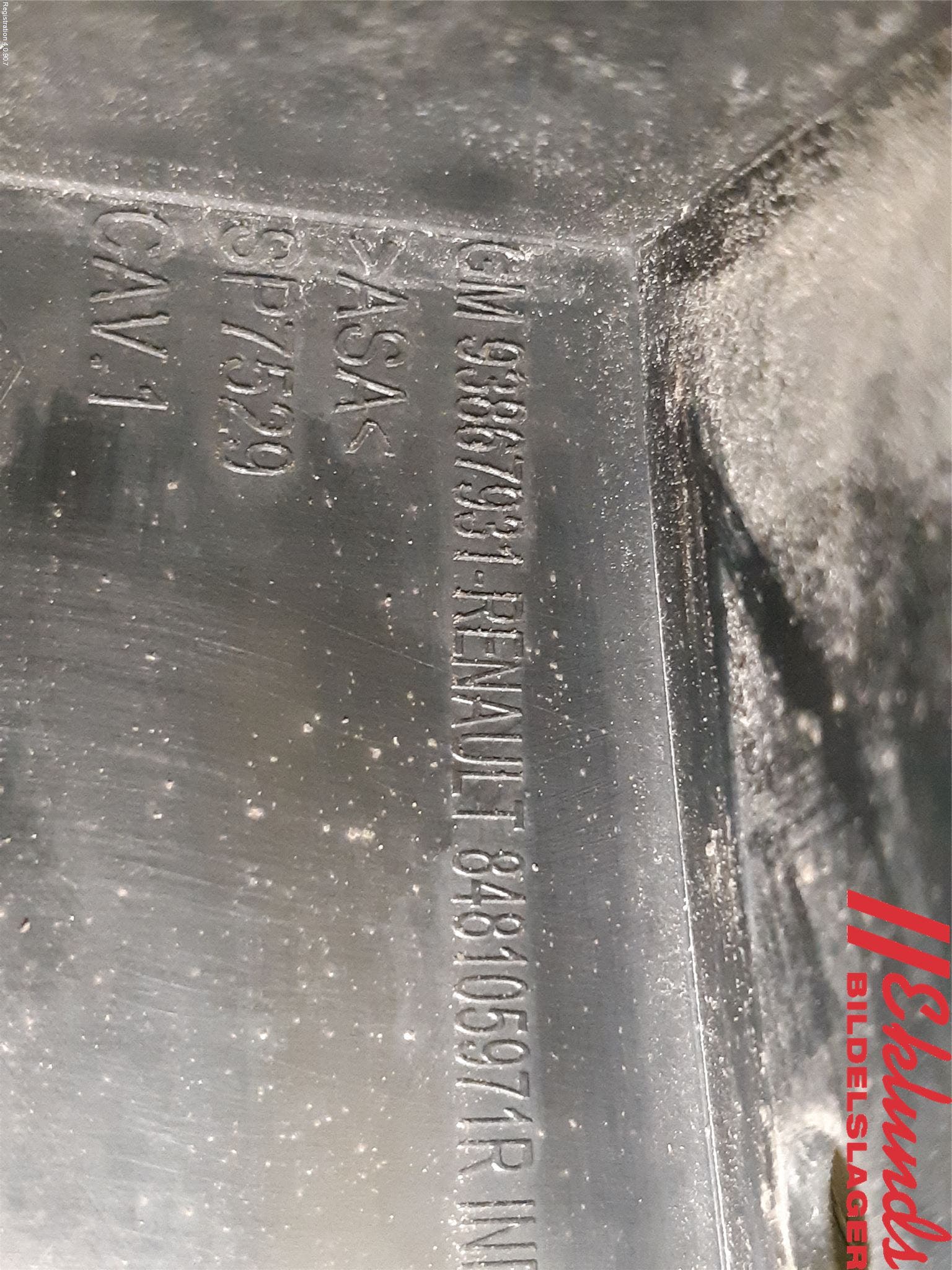 Opel VIVARO 15-19 List Bak-Baklucka