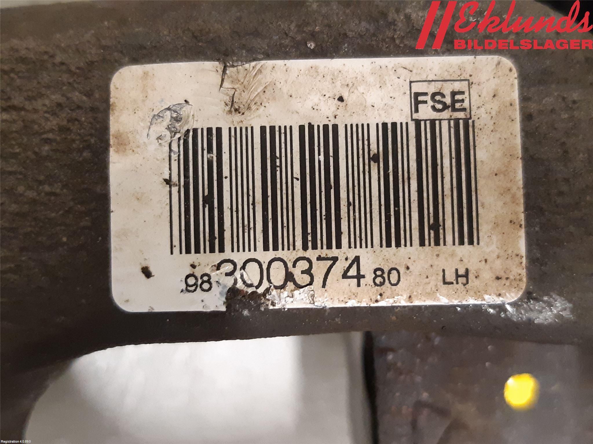 Peugeot EXPERT/E-EXPERT 17- Bromsok Bak Vänster