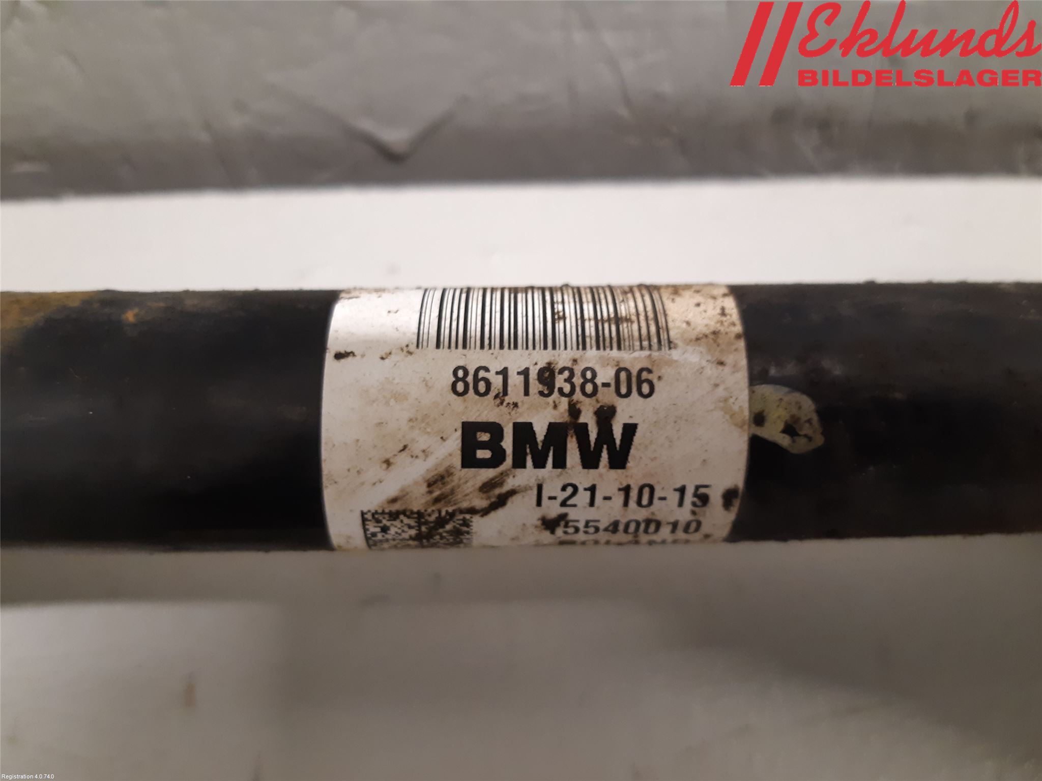 BMW X1 F48 15-22 Drivaxel Fram Höger