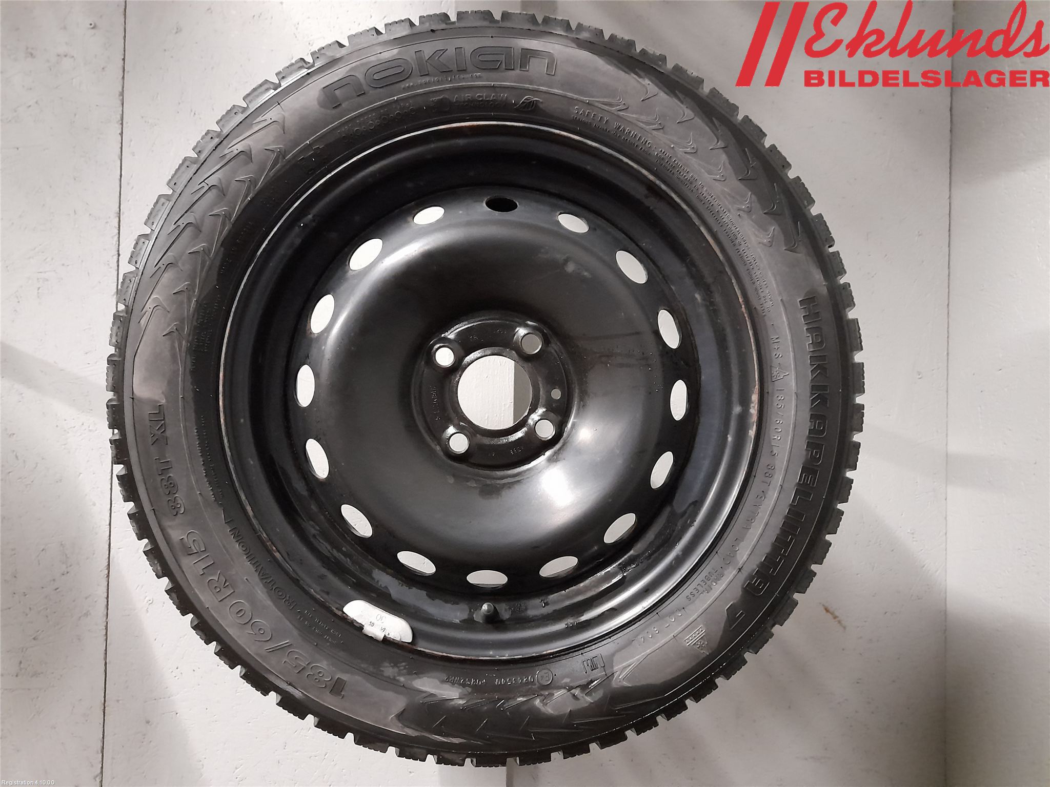 Renault CLIO IV 12-16 Vinterdäck Plåtfälg 4St