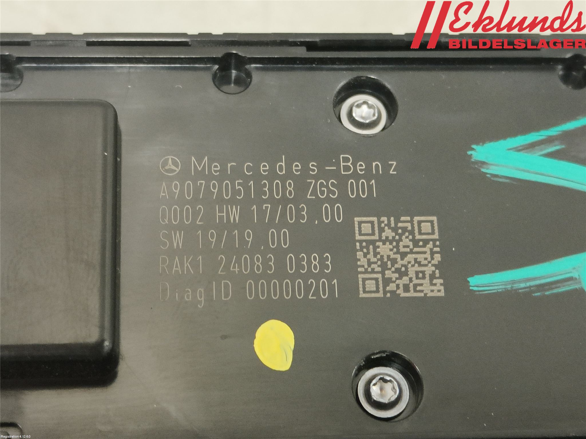 Mercedes-Benz MB SPRINTER (W907/W910) 19- Strömställare Elhiss