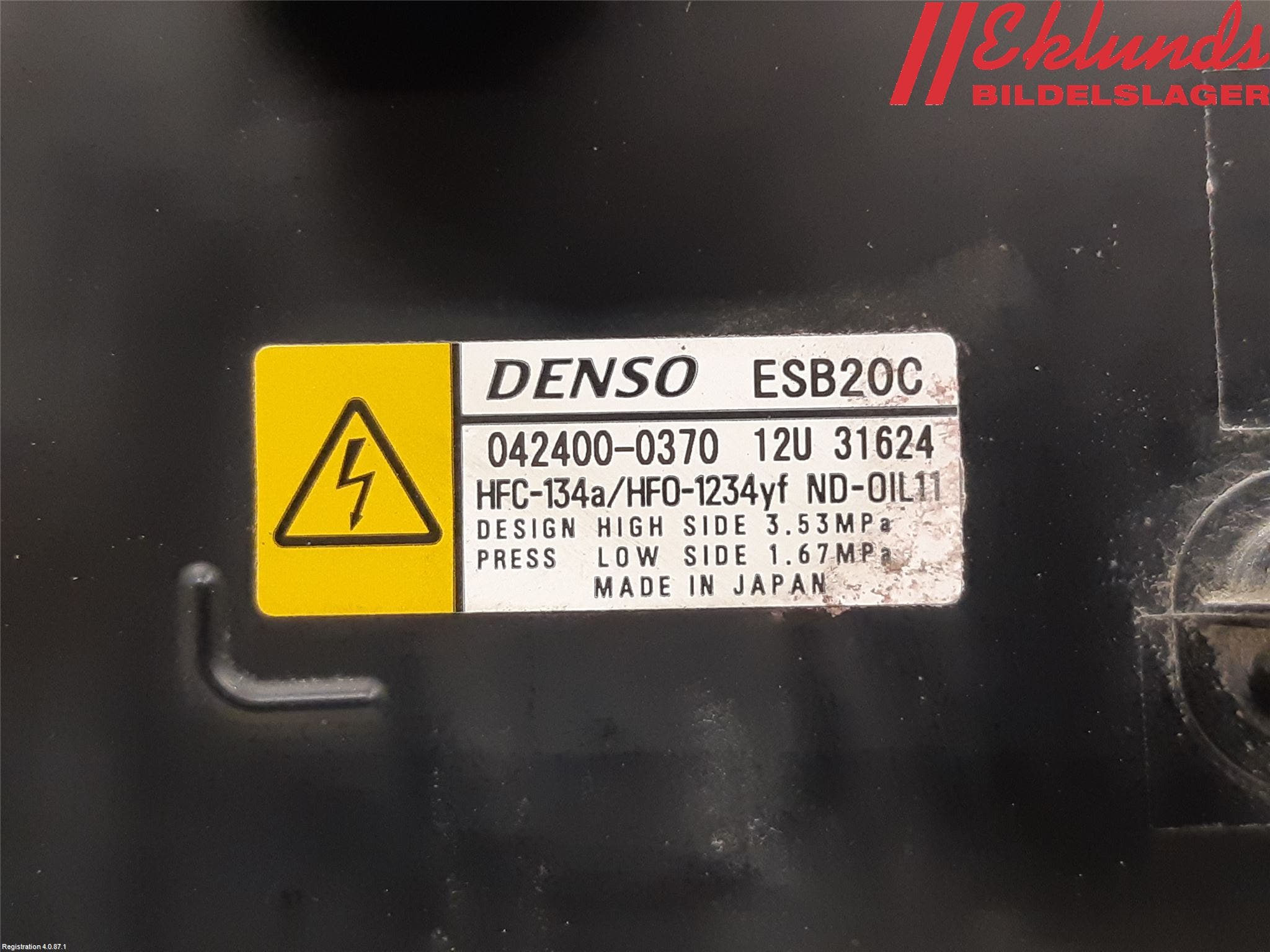 Toyota C-HR 16-23 Ac Kompressor