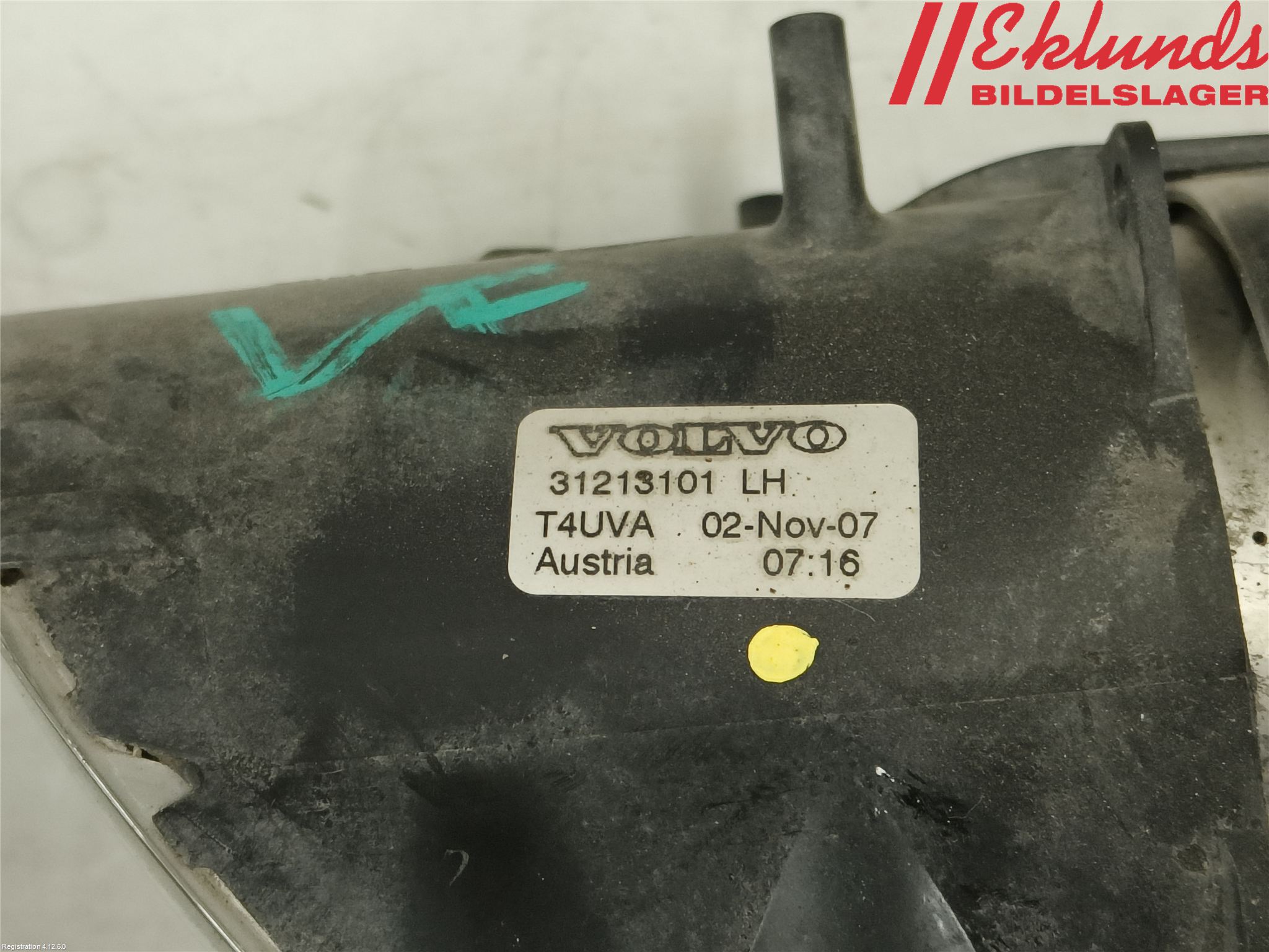 Volvo V70 08-13 Dimljus-Varselljus Fram