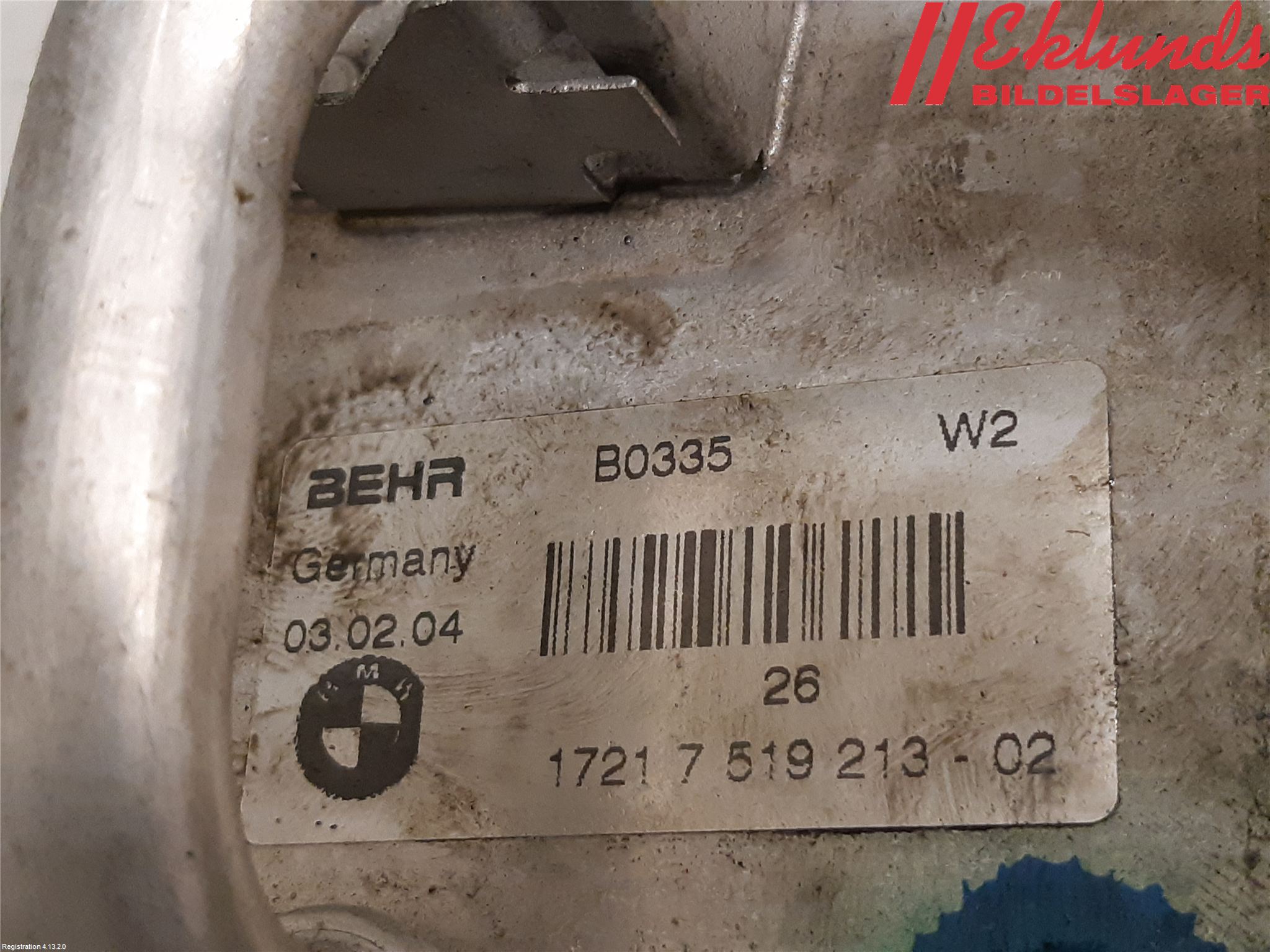 BMW 6 E63/64    02-10 Oljekylare Automat