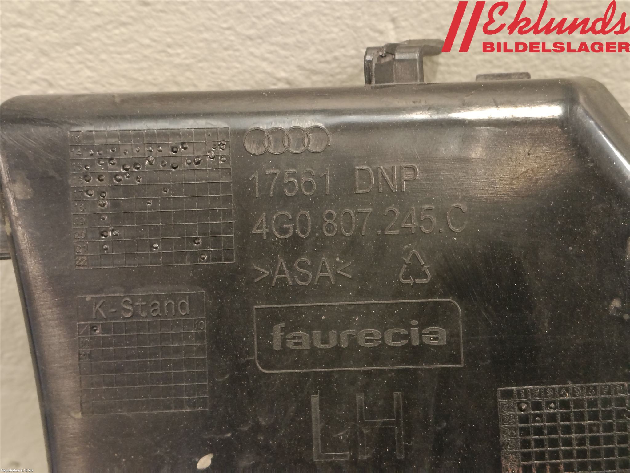 Audi A6/S6 4G 11-18 Stöt Utfyllnad-List-Grill