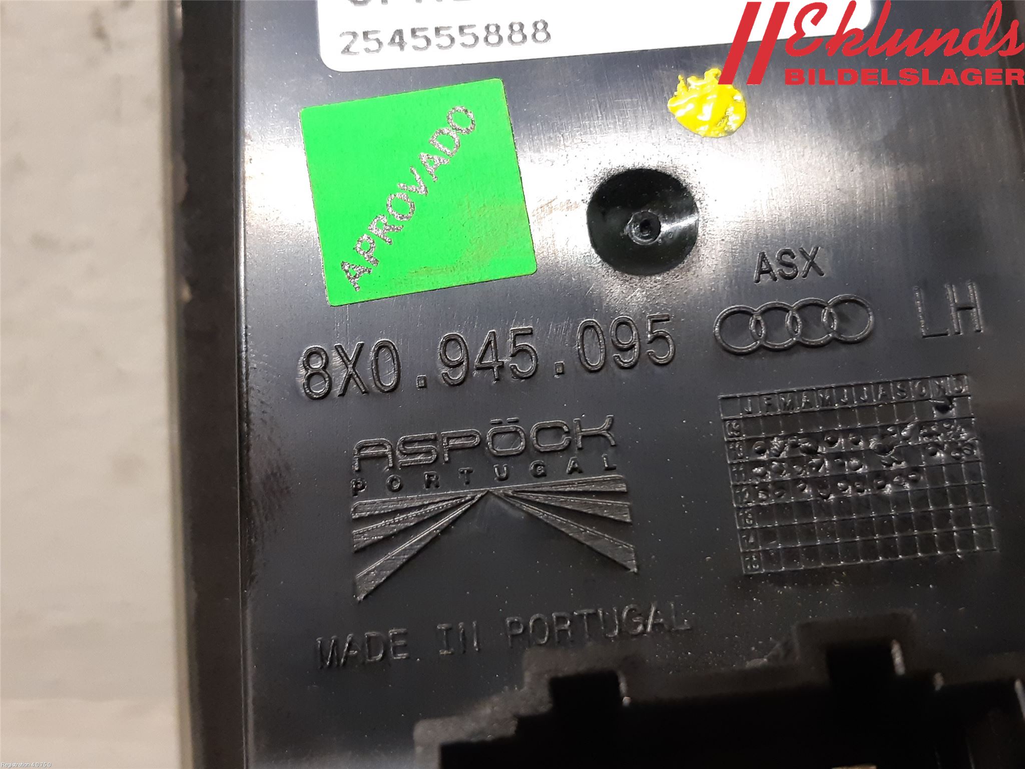 Audi A1/S1 11-18 Bakljus Vänster