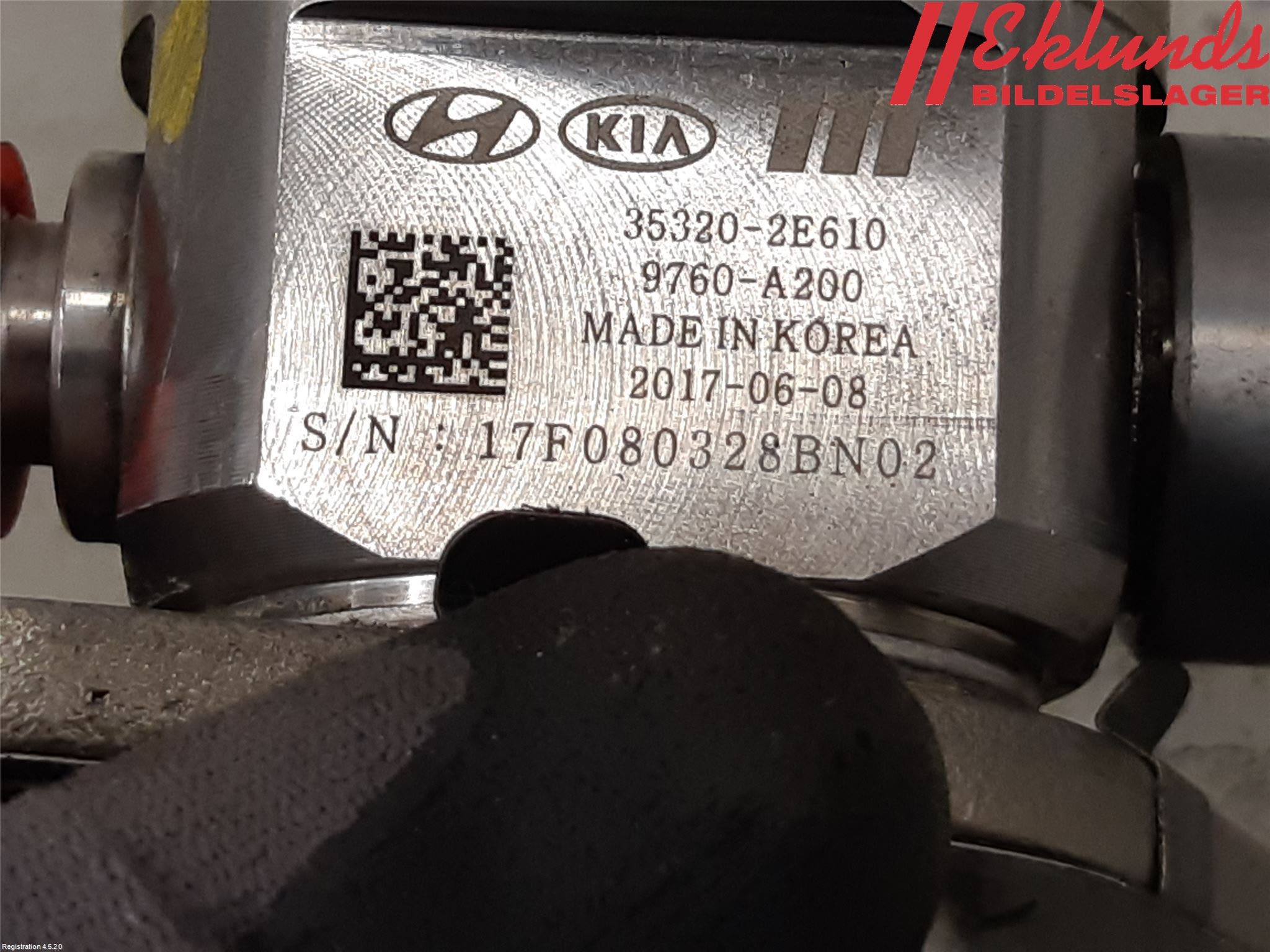 Kia OPTIMA 16-20 Bränslepump Mek