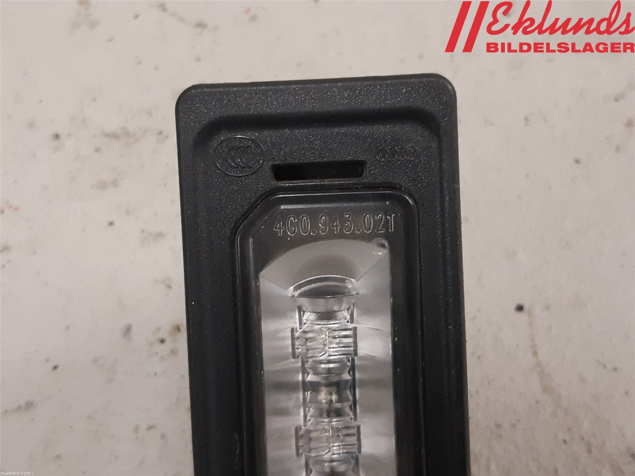 Audi A6/S6 4G 11-18 Skylt Belysning