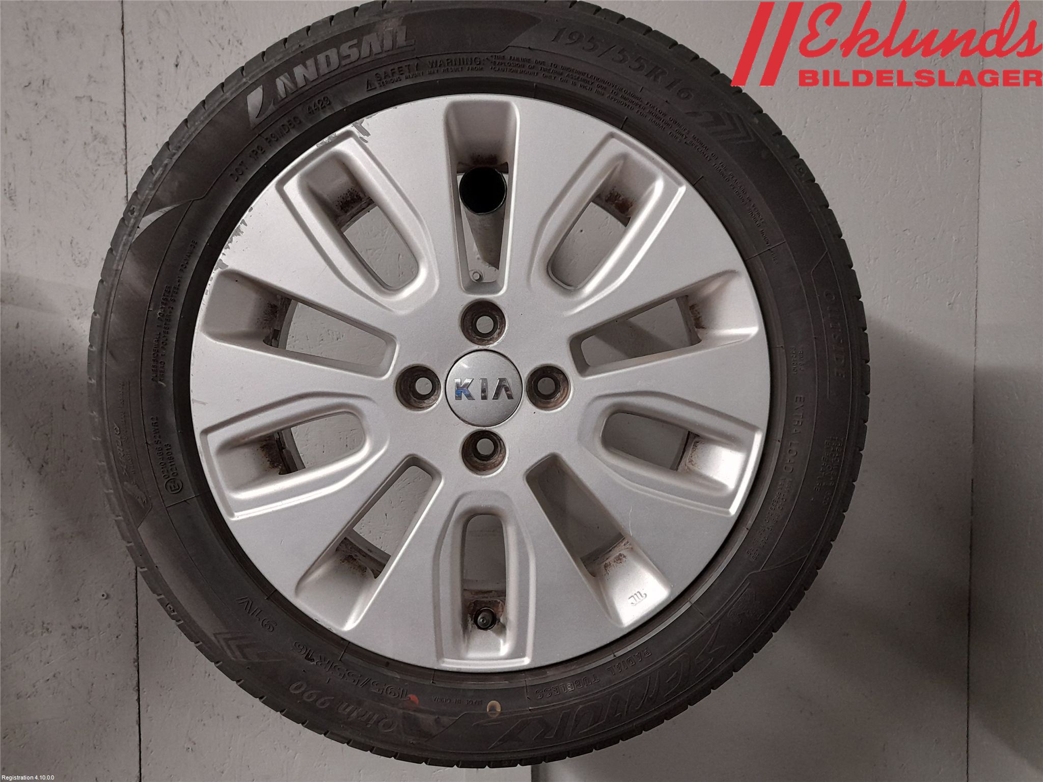 Kia RIO 12-16 Sommardäck Alumfälg 4St