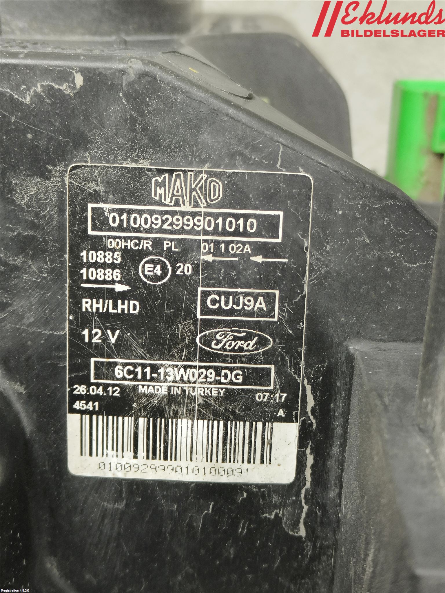 Ford TRANSIT    06-13 Strålkastare Vänster