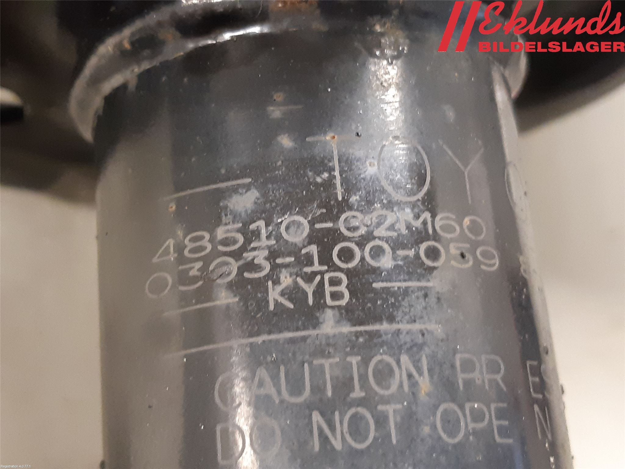 Toyota COROLLA 19- Fjäderben Fram Höger