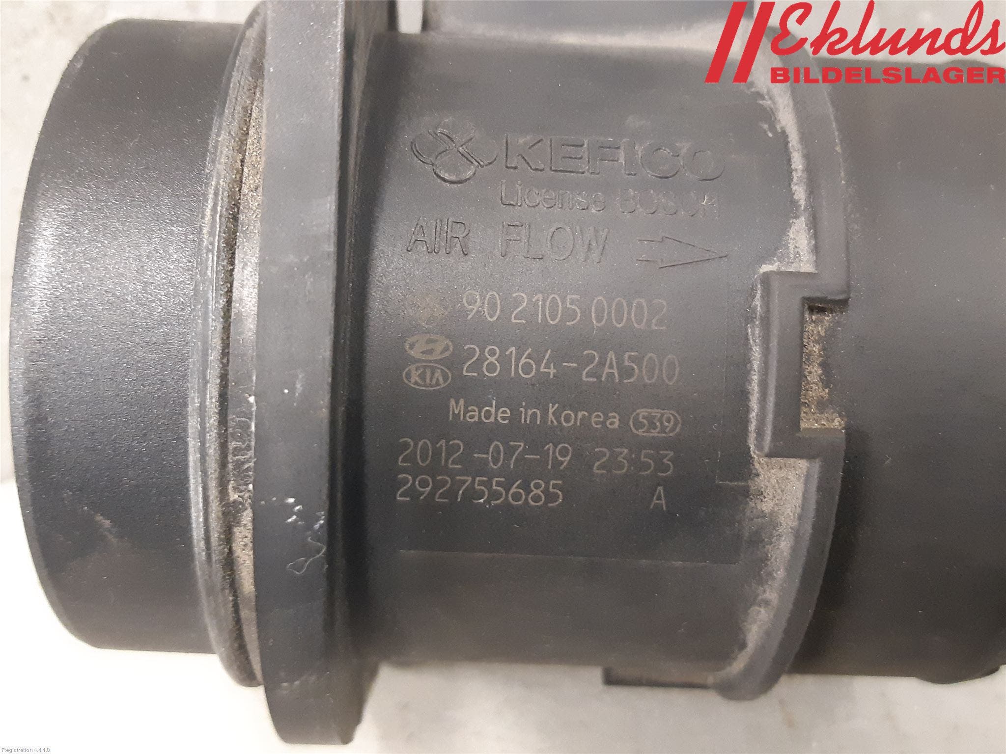 Kia CEED 12-18 Injluftmassamätare