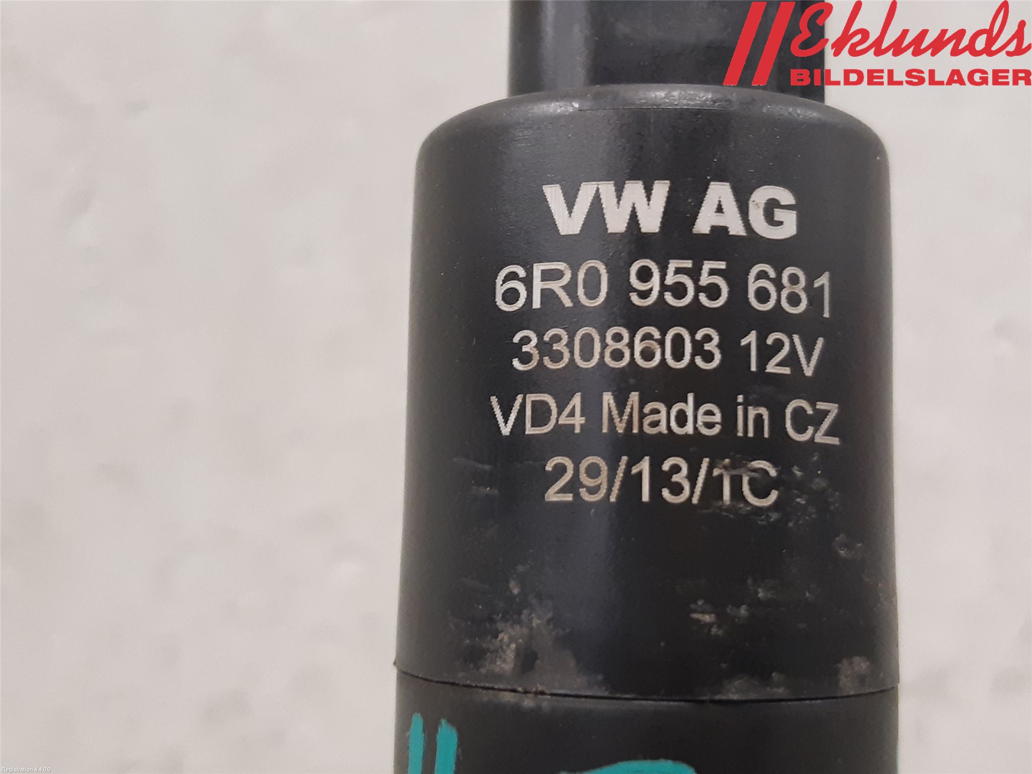 Volkswagen VW PASSAT 11-14 Spolarpump Högtryck