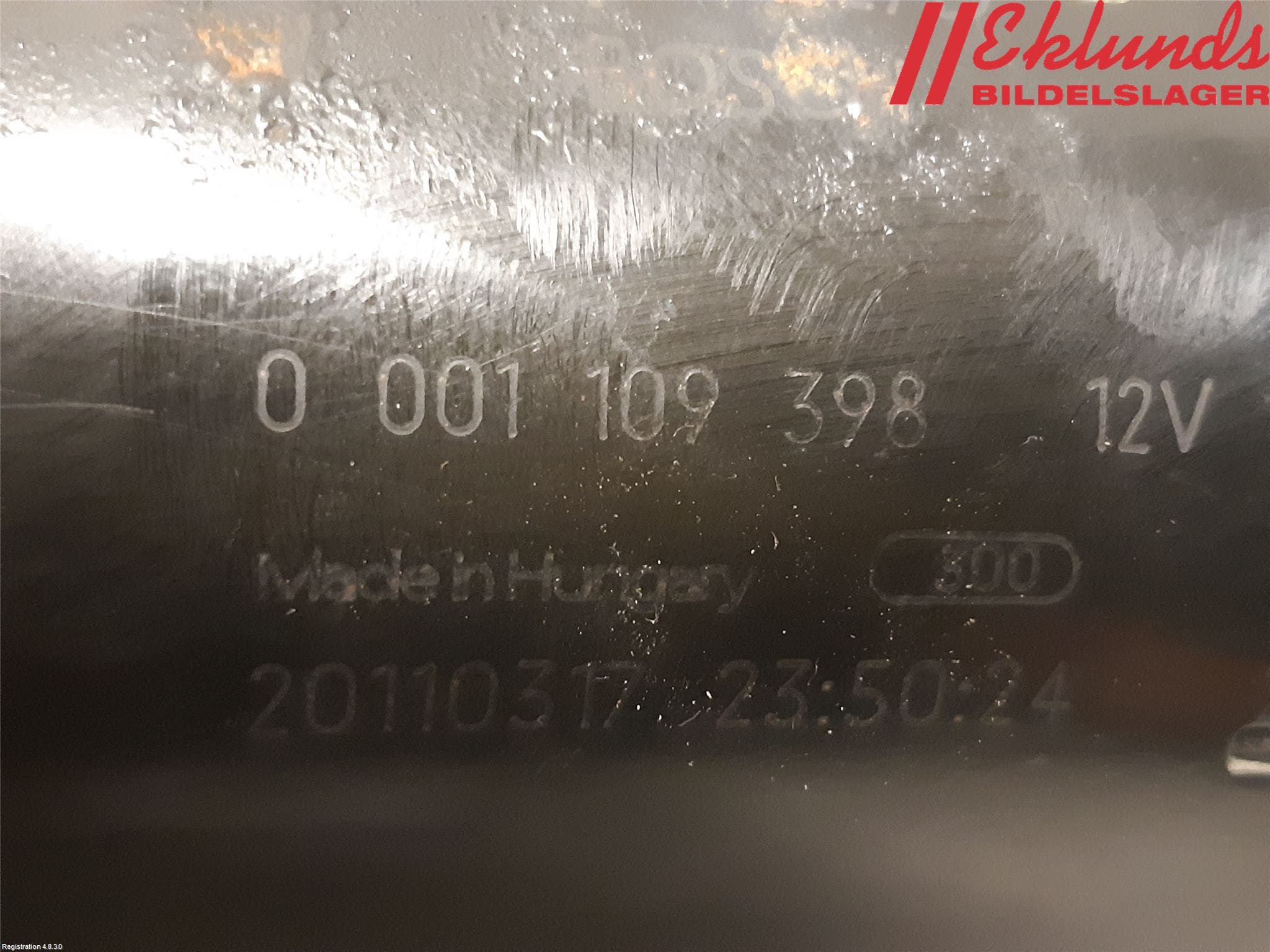 Volvo V60 11-13 Startmotor Diesel