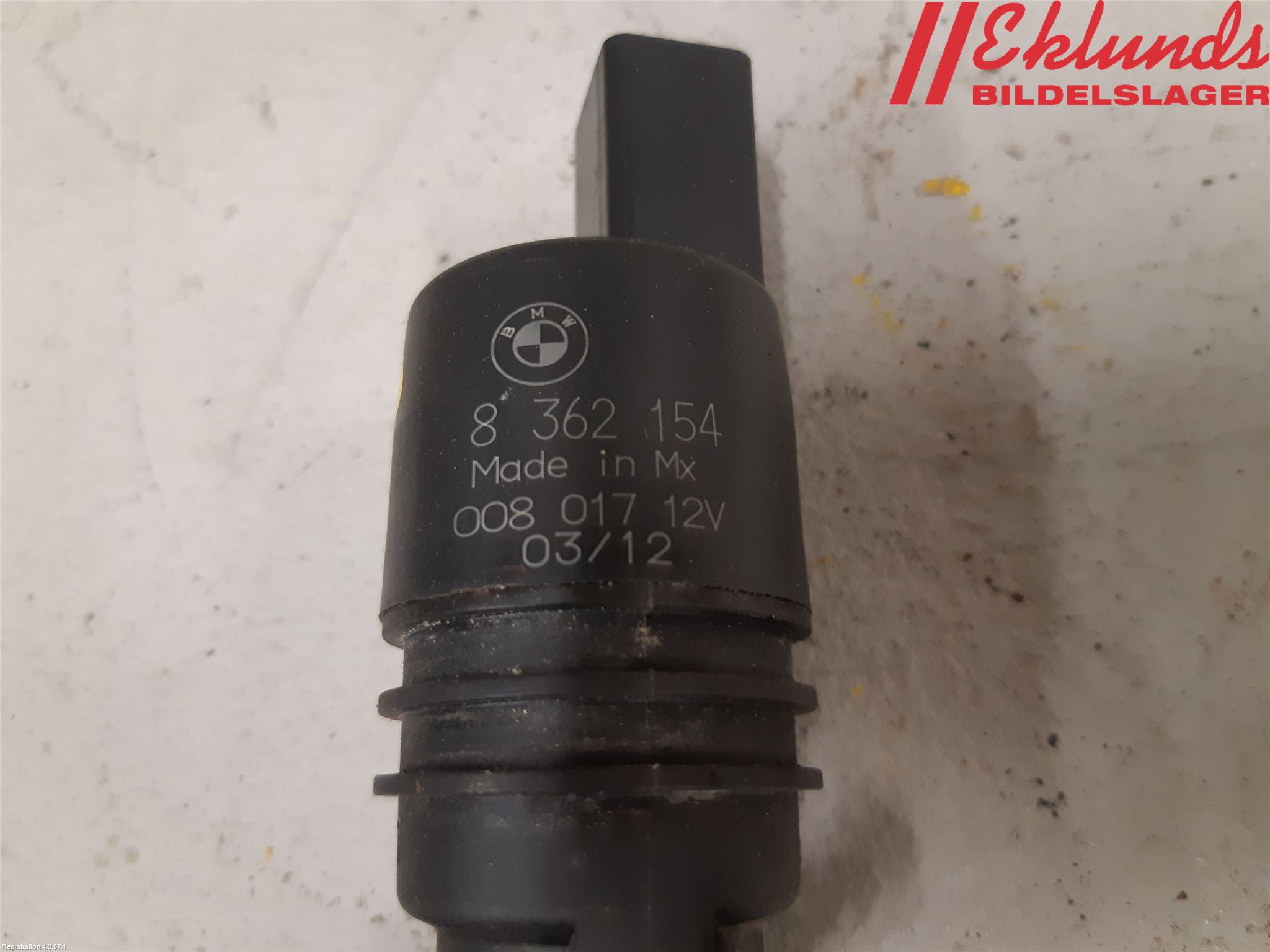 BMW X3 F25 10-17 Spolarpump Baklucka