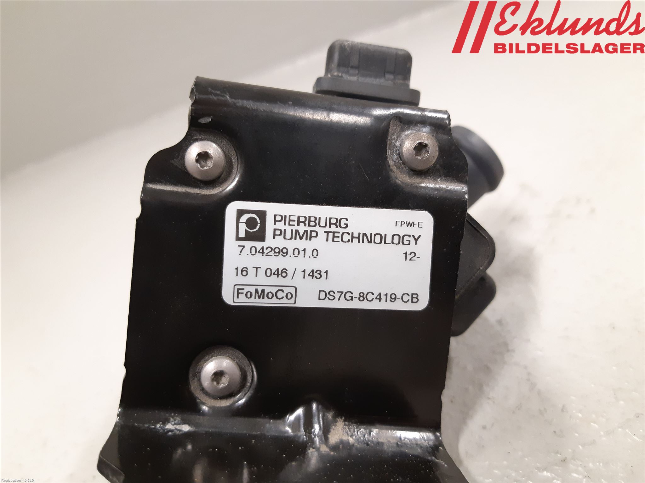 Ford MONDEO 15-22 Värme Cirkulationspump