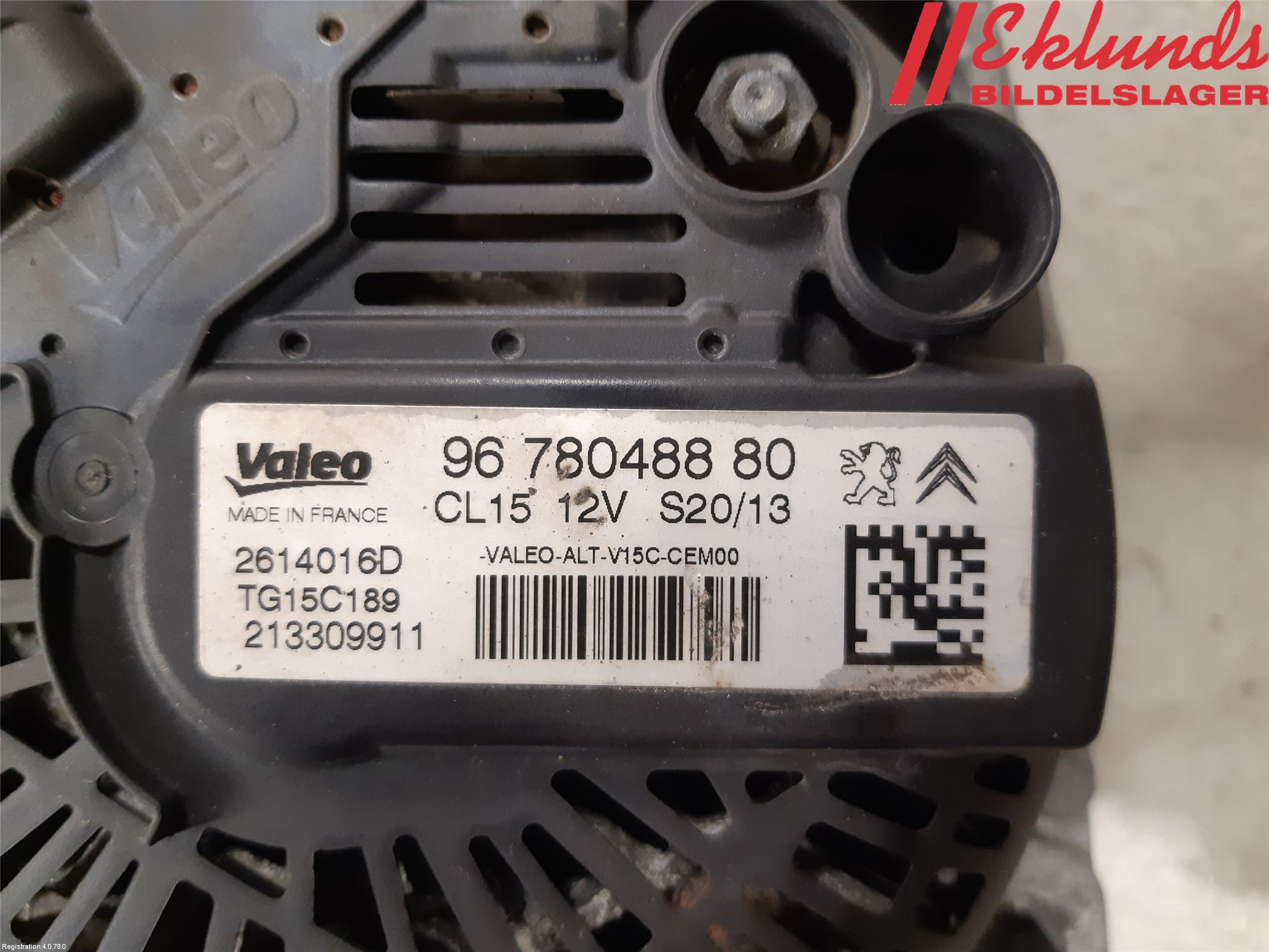 Citroen C5 08-17 Generator