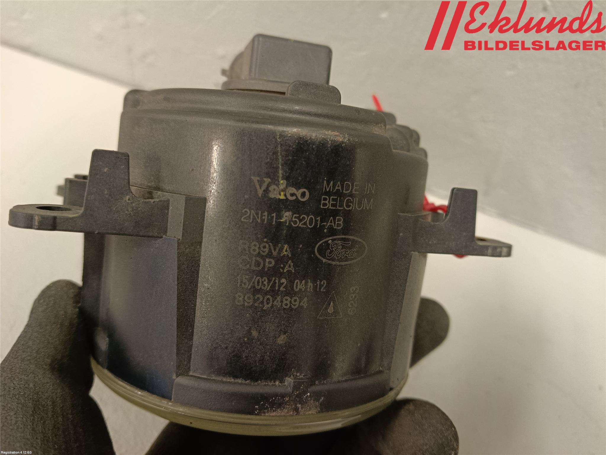 Ford C-MAX II  11-14 Dimljus-Varselljus Fram