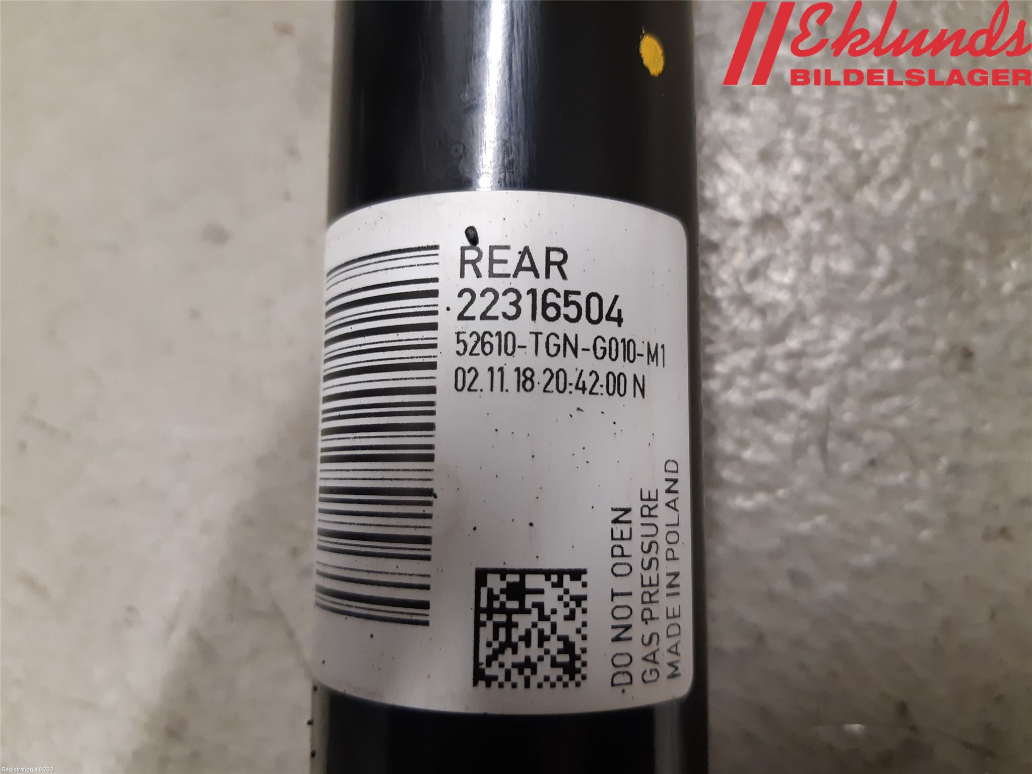 Honda CIVIC 17-22 Stötdämpare Bak