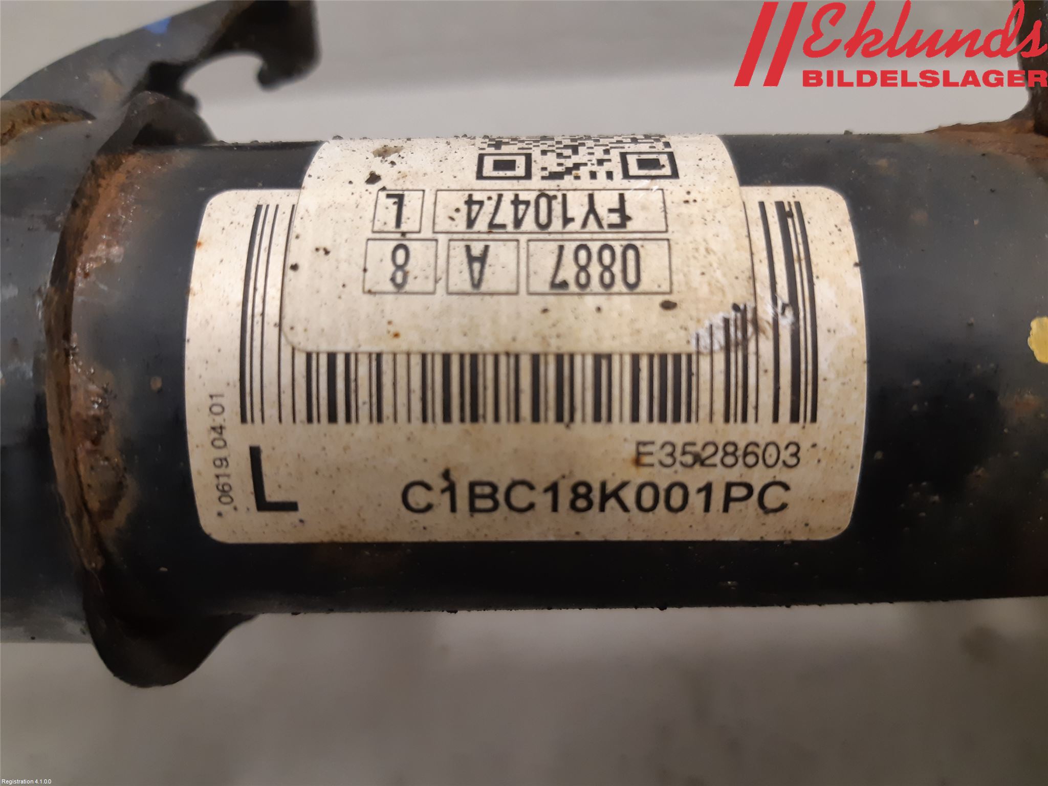Ford FIESTA 13-17 Fjäderben Fram Vänster