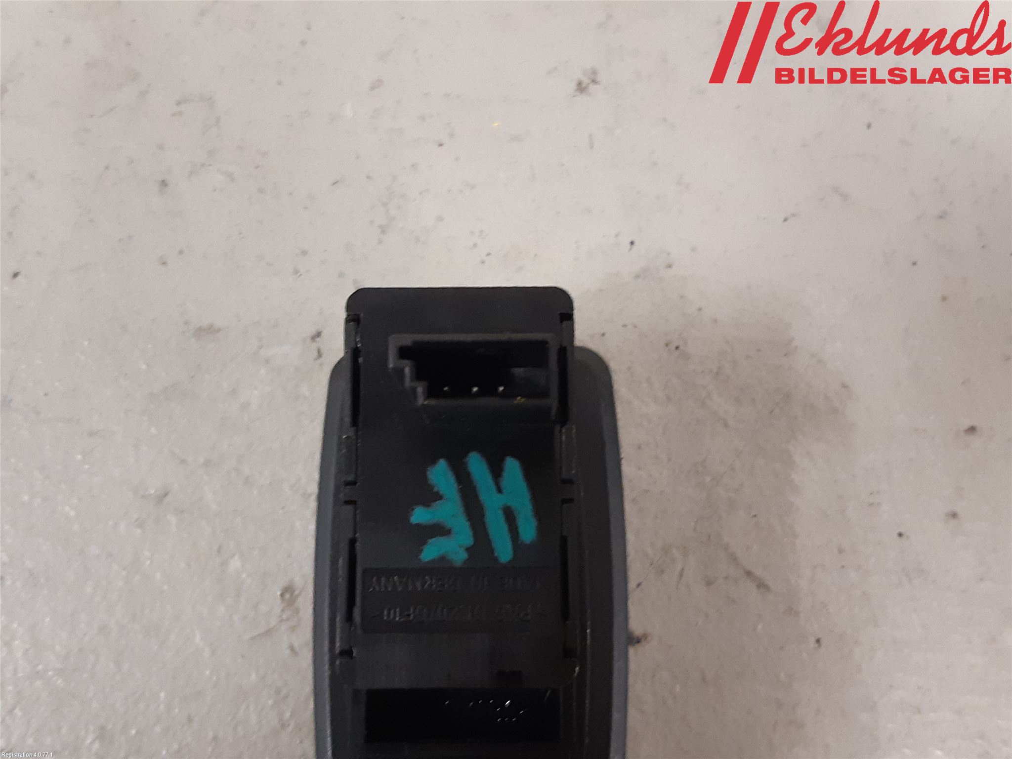 BMW X6 E71/E72   08-14 Strömställare Elhiss