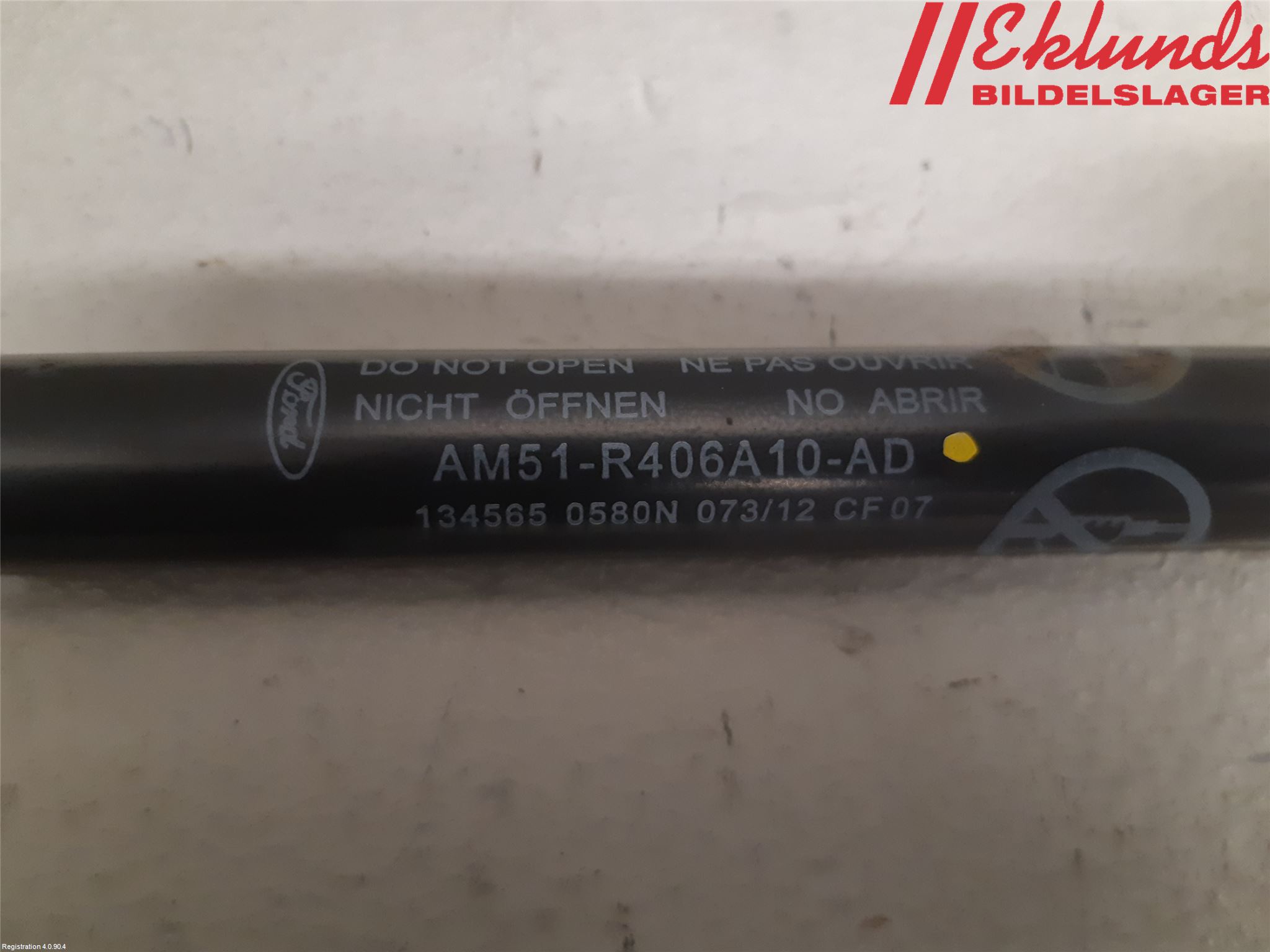 Ford C-MAX II  11-14 Gasfjäder Baklucka