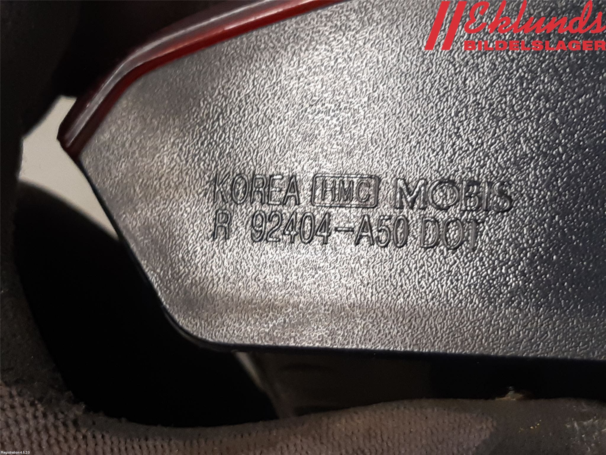 Hyundai i30 GD 13-17 Bakljus Lucka Hö