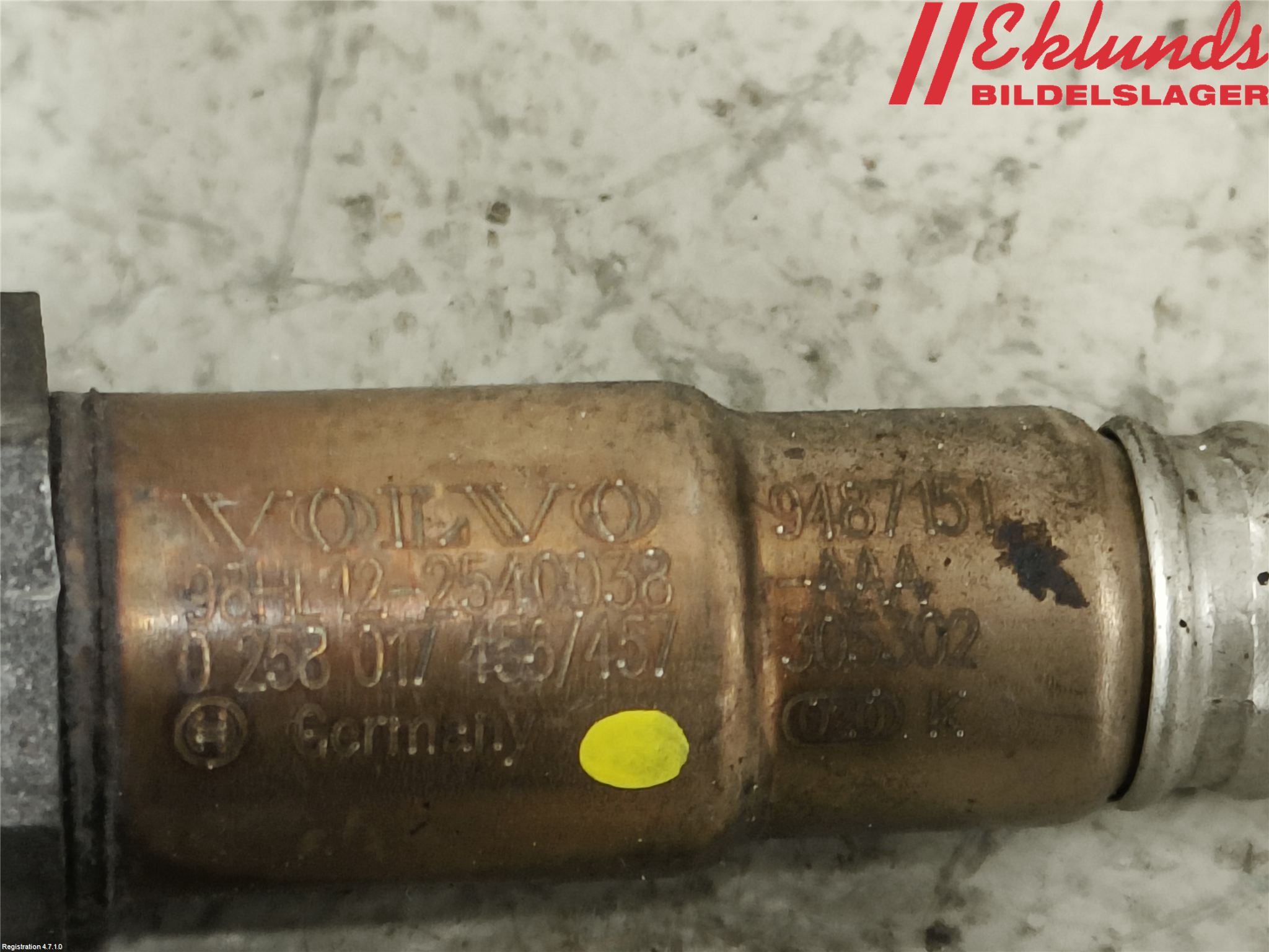 Volvo V70 14-16 Injlambdasond