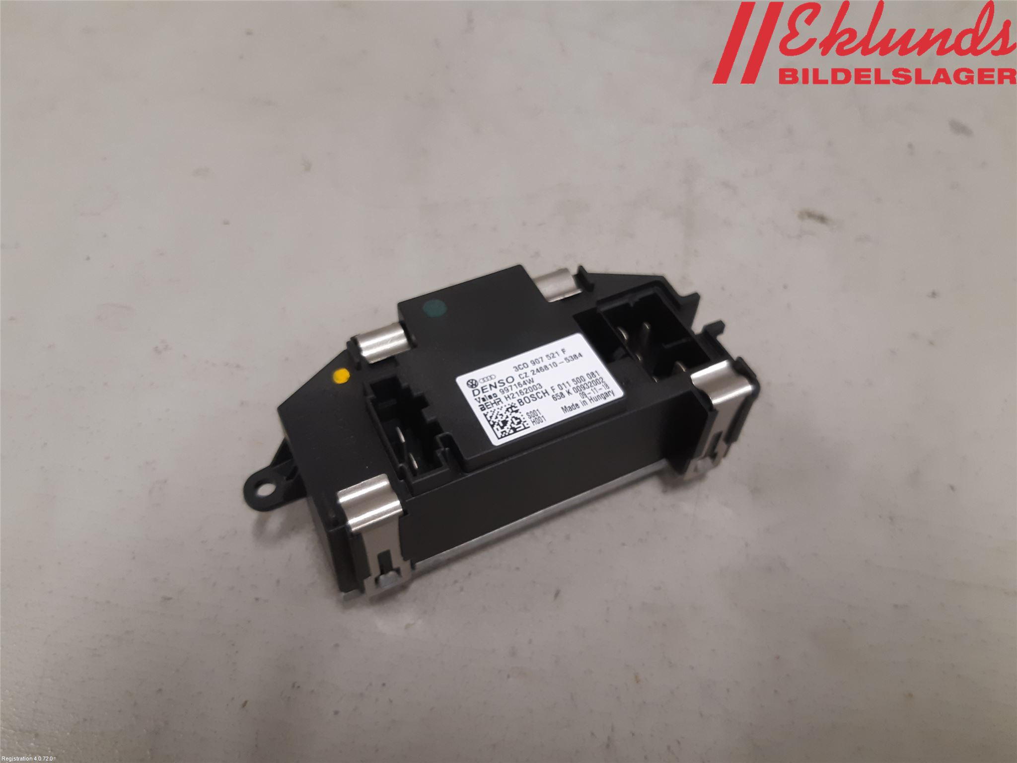 Volkswagen VW PASSAT 05-11 Värmefläktsmotstånd