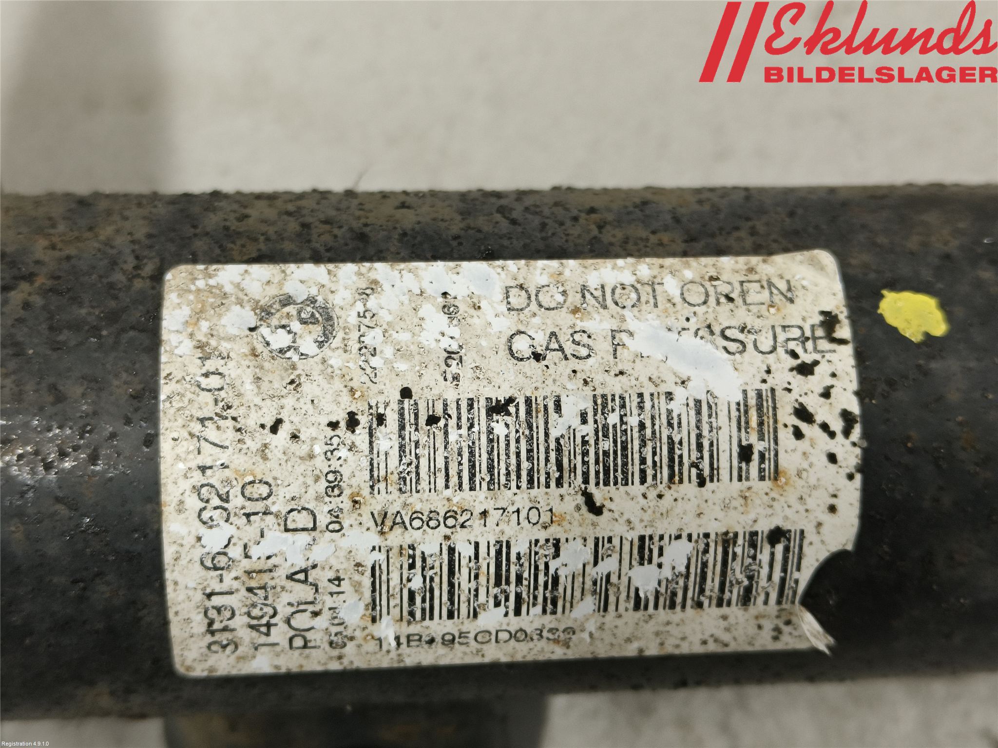 BMW 1 F20/F21 11-19 Fjäderben Fram Höger