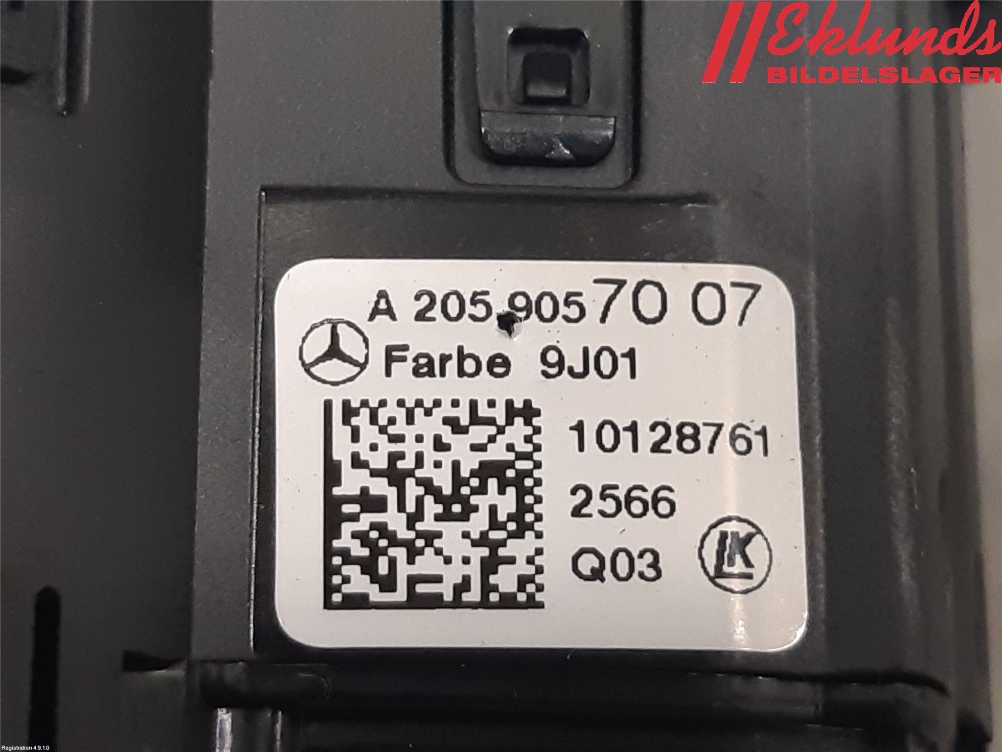 Mercedes-Benz MB C-KLASS (W205) 14-21 Strömställare Ljus