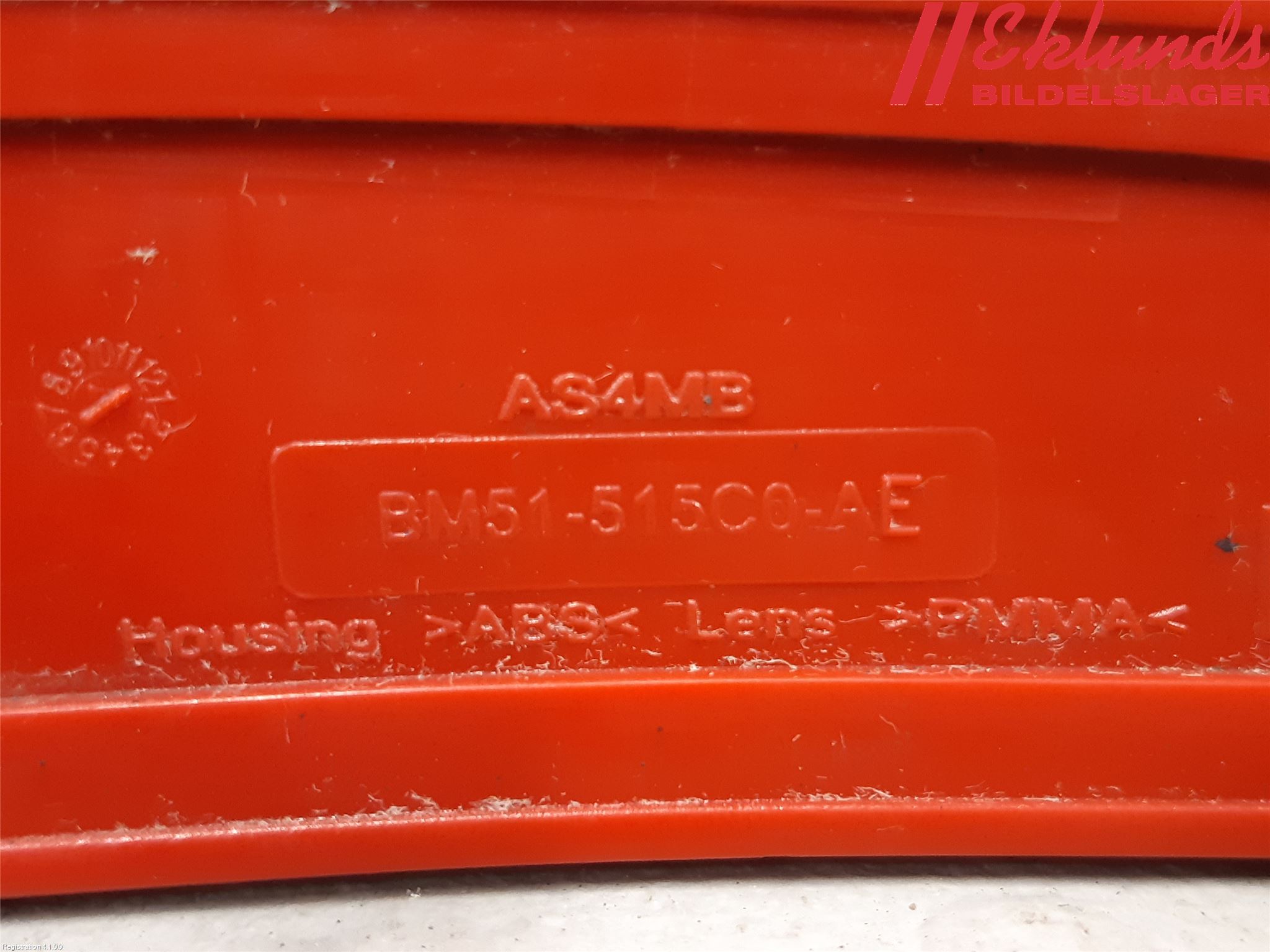 Ford FOCUS 15-18 Dimljus/Reflex Bak