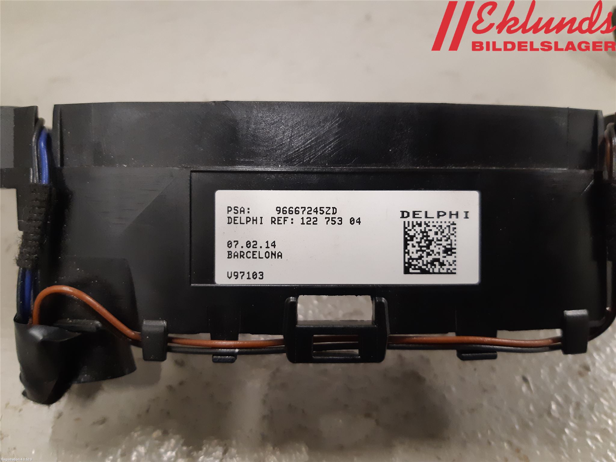 Citroen C4 GRAND PICASSO 14-18 Strömställare Växellåda