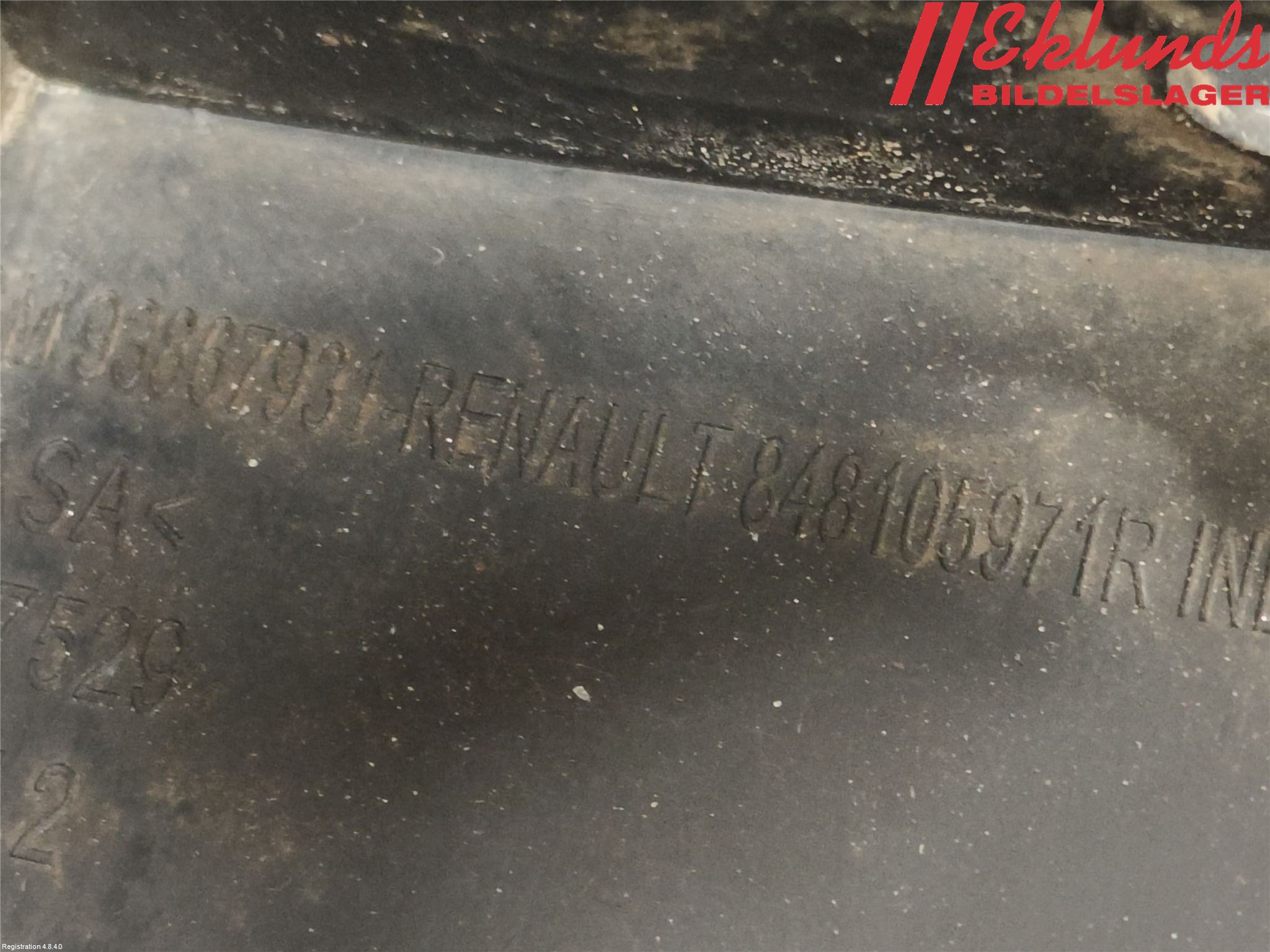 Fiat TALENTO 16- Skylt Belysning Fäste