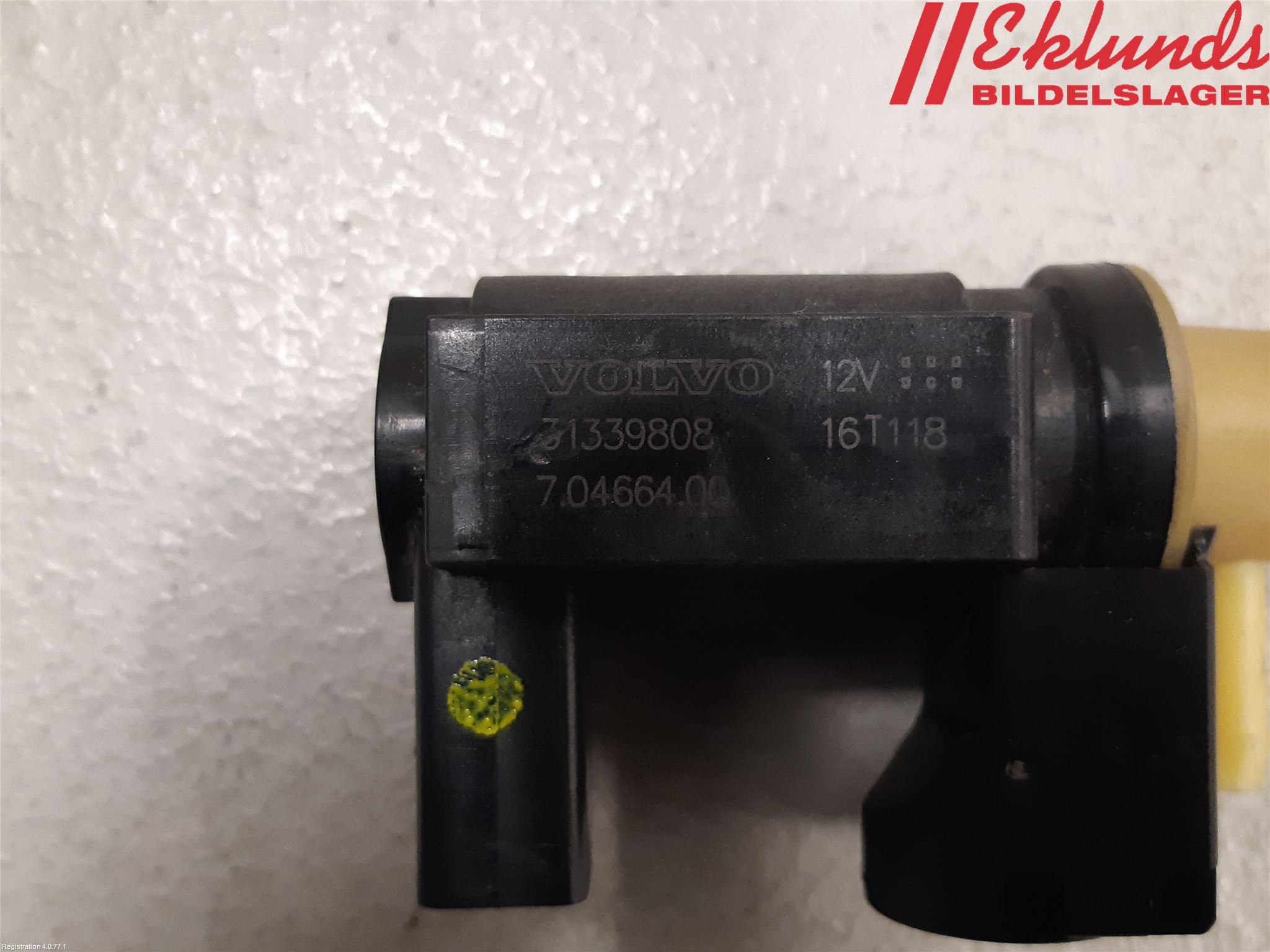 Volvo V60 14-18 Vakuumventil